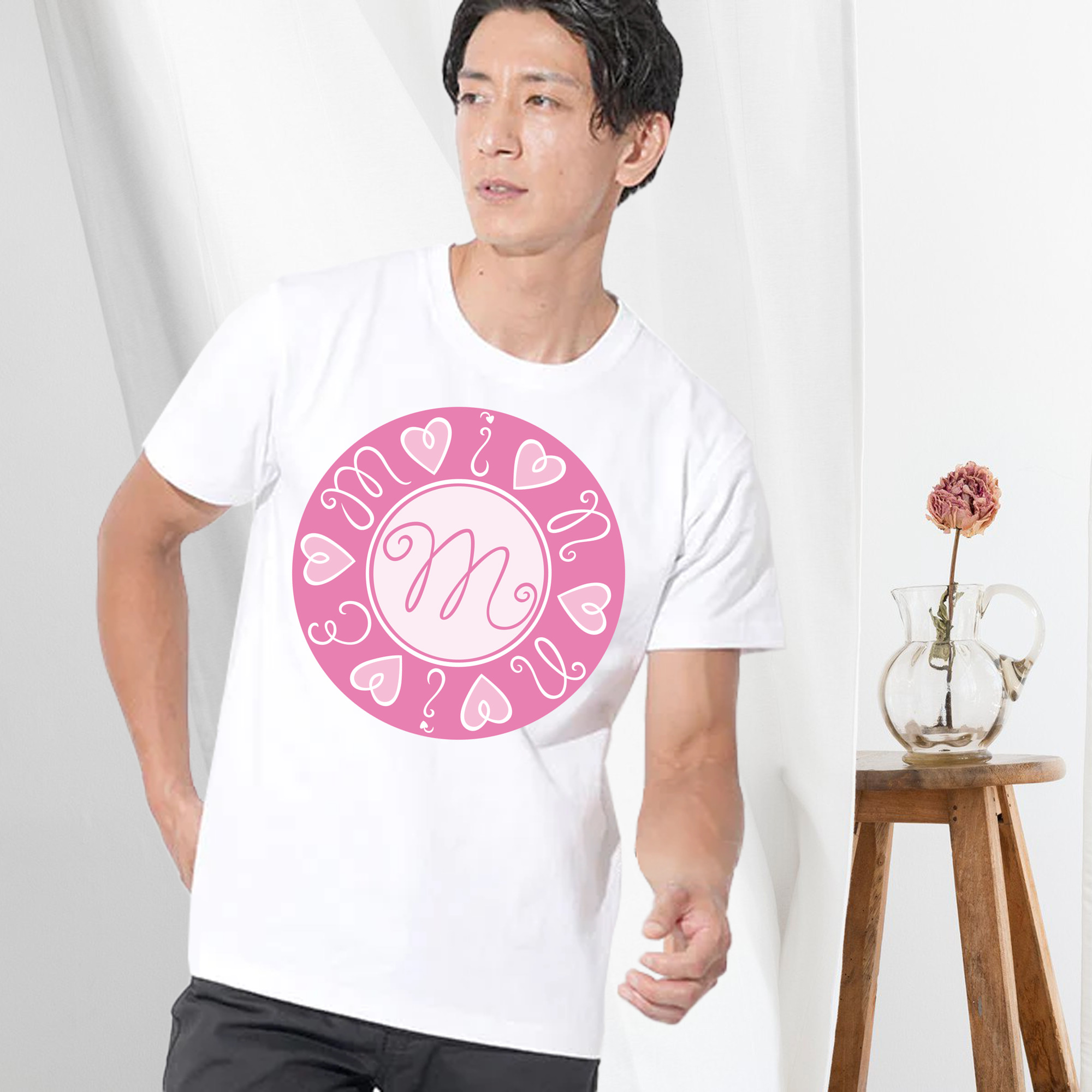 ミッキーマウス Mickey Mouse 綿100％ メンズ半袖Tシャツ｜肌触りやわらか＆通気性