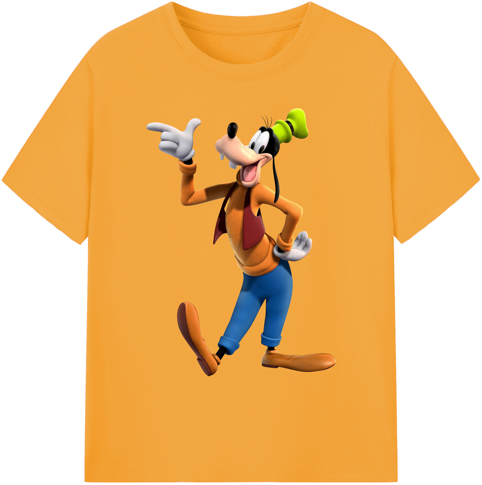 ミッキーマウス Mickey Mouse 綿100％ メンズ半袖Tシャツ｜肌触りやわらか＆通気性