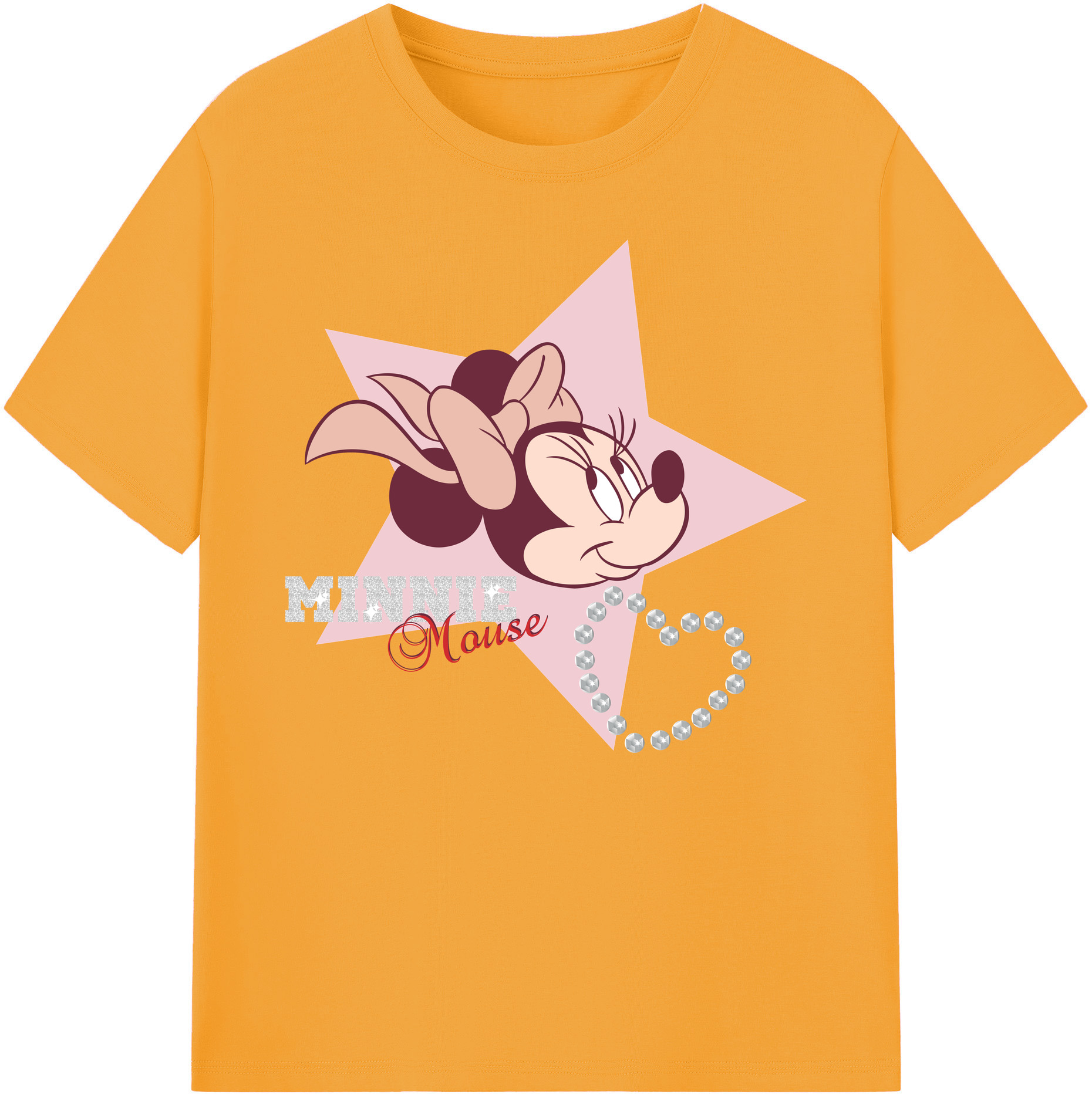 ミッキーマウス Mickey Mouse 綿100％ メンズ半袖Tシャツ｜肌触りやわらか＆通気性