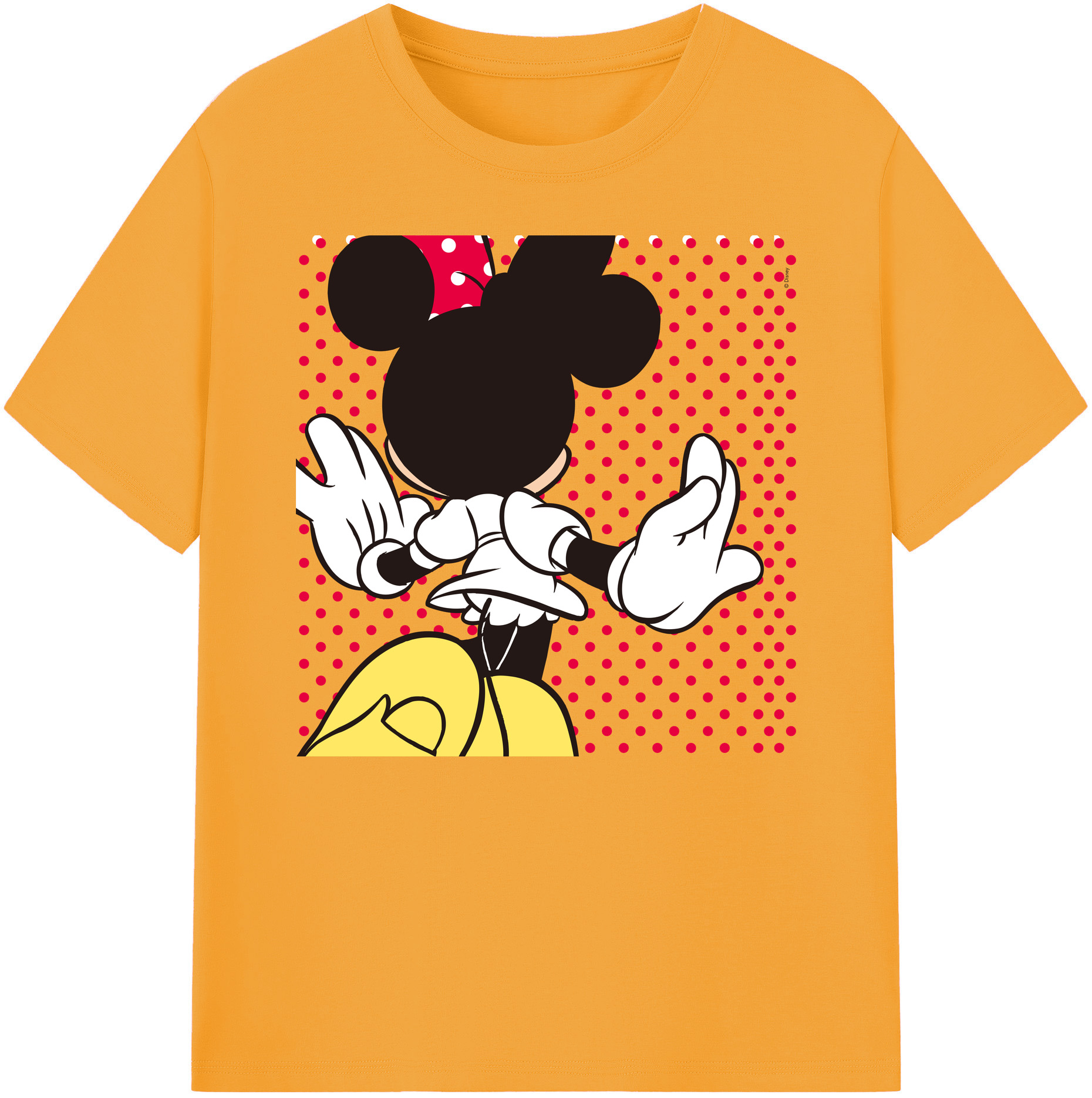 ミッキーマウス Mickey Mouse 綿100％ メンズ半袖Tシャツ｜肌触りやわらか＆通気性