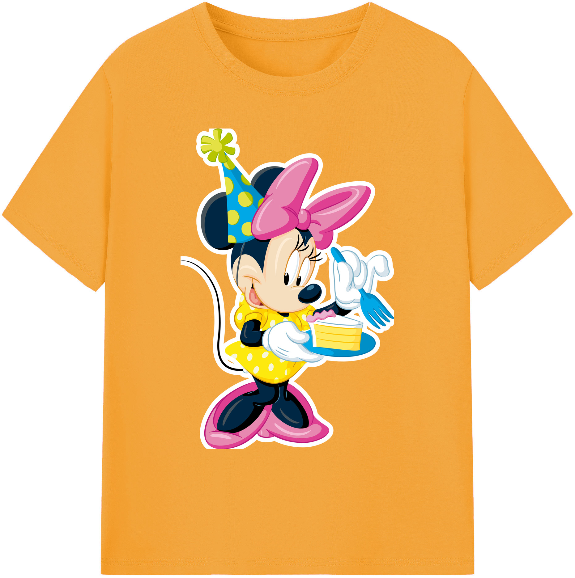 ミッキーマウス Mickey Mouse 綿100％ メンズ半袖Tシャツ｜肌触りやわらか＆通気性