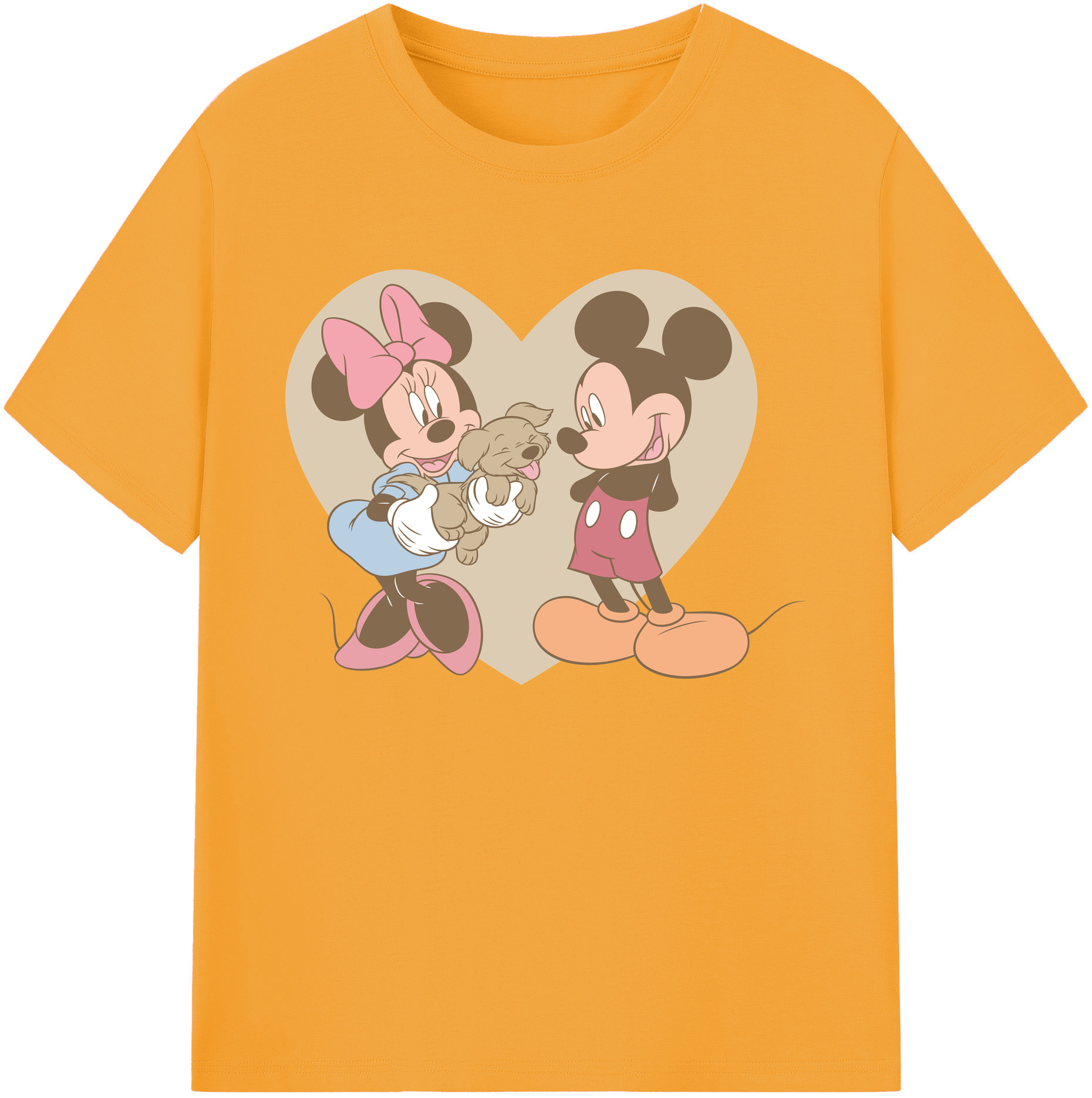 ミッキーマウス Mickey Mouse 綿100％ メンズ半袖Tシャツ｜肌触りやわらか＆通気性