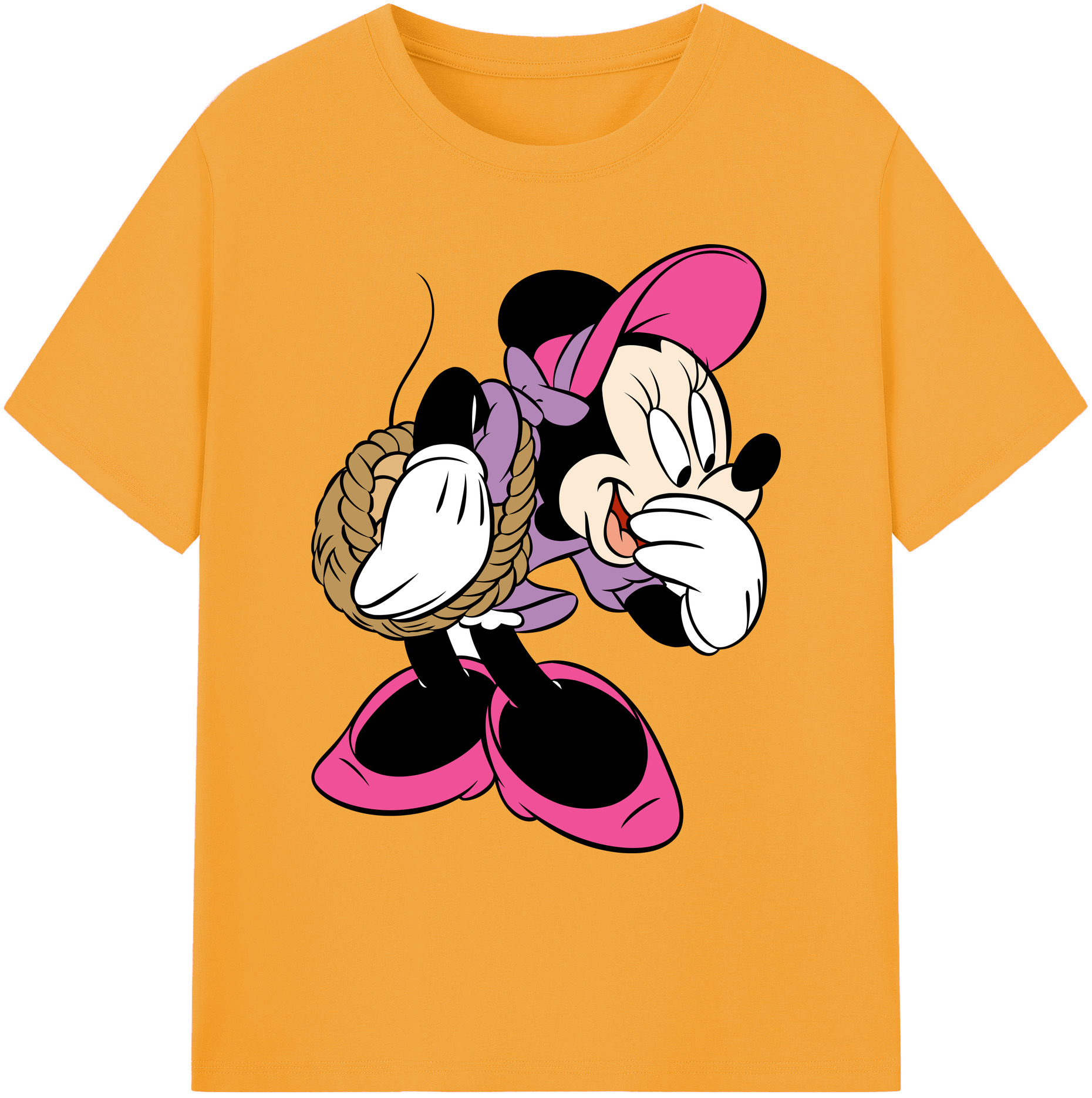 ミッキーマウス Mickey Mouse 綿100％ メンズ半袖Tシャツ｜肌触りやわらか＆通気性