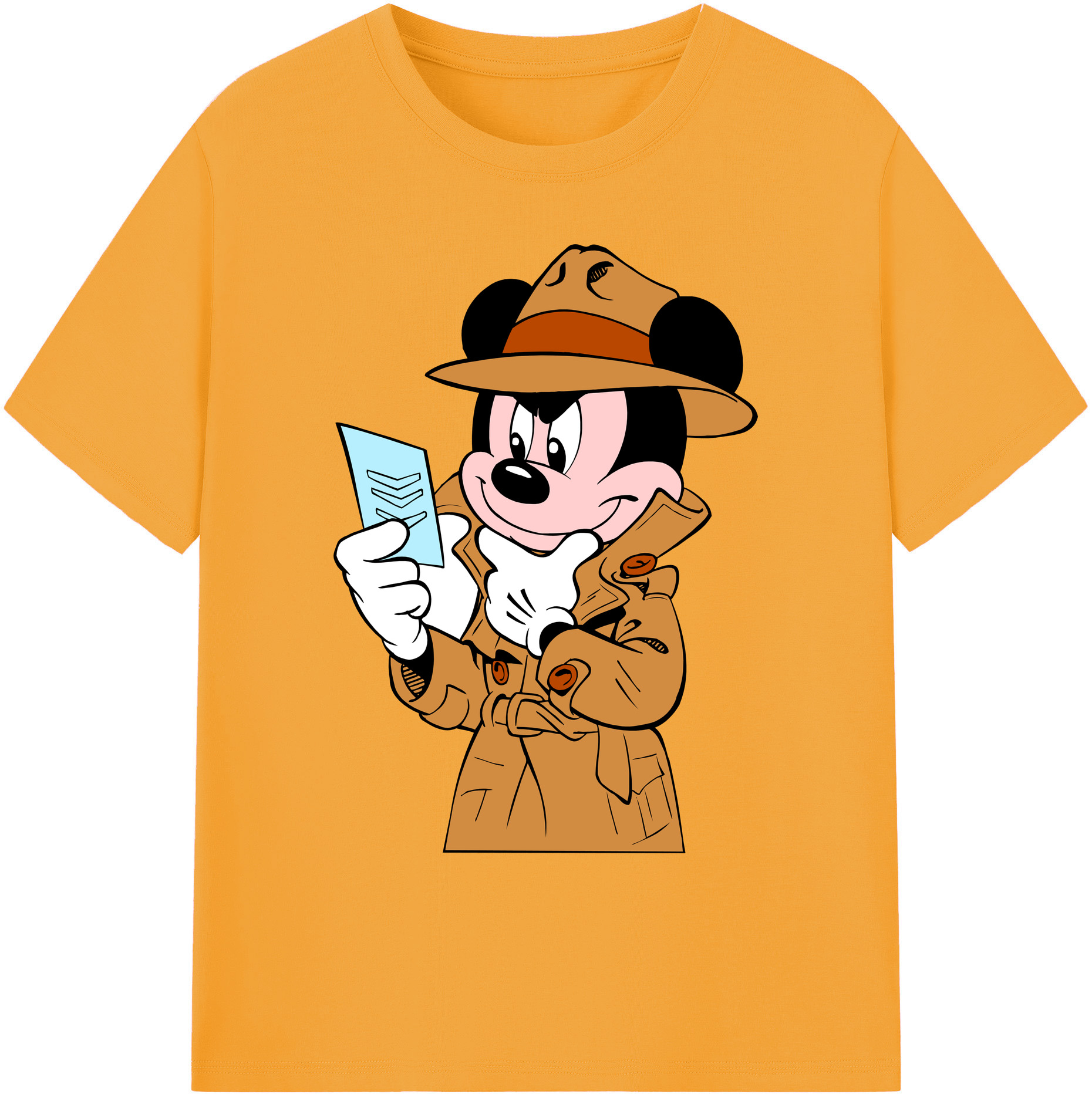 ミッキーマウス Mickey Mouse 綿100％ メンズ半袖Tシャツ｜肌触りやわらか＆通気性