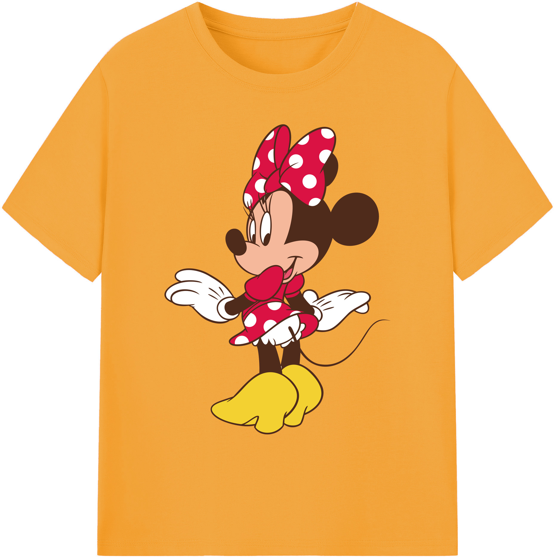 ミッキーマウス Mickey Mouse 綿100％ メンズ半袖Tシャツ｜肌触りやわらか＆通気性