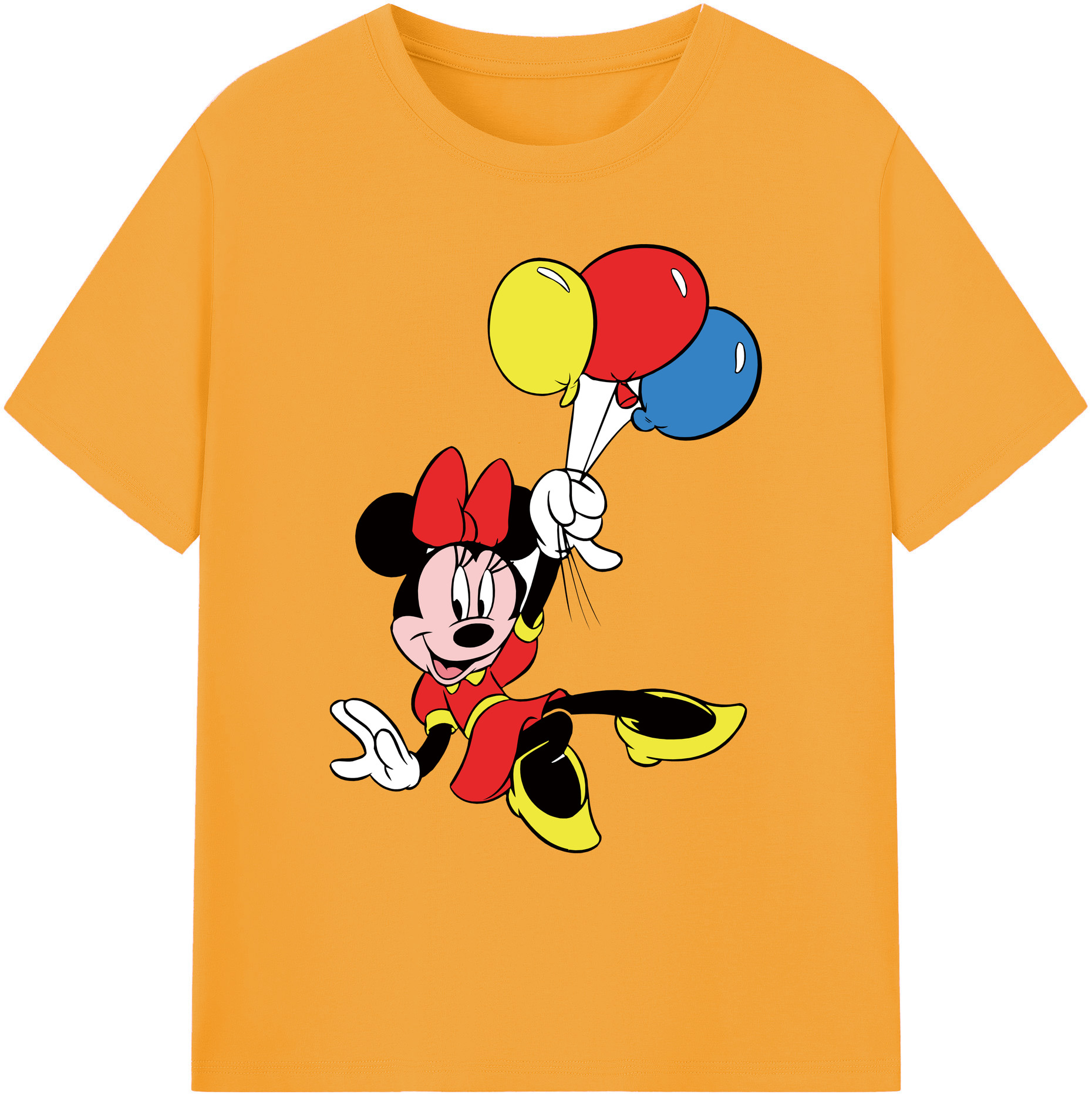 ミッキーマウス Mickey Mouse 綿100％ メンズ半袖Tシャツ｜肌触りやわらか＆通気性