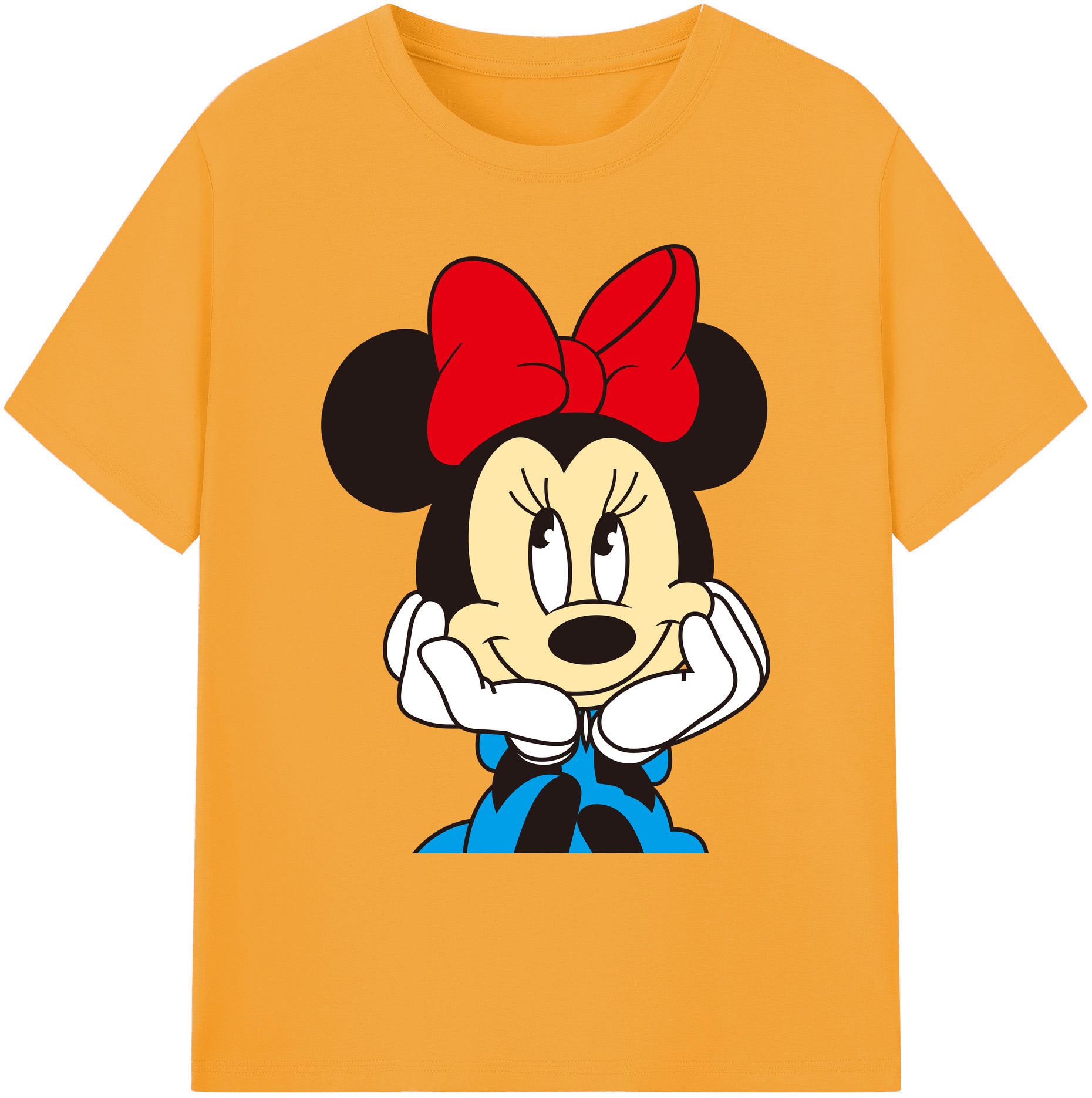 ミッキーマウス Mickey Mouse 綿100％ メンズ半袖Tシャツ｜肌触りやわらか＆通気性