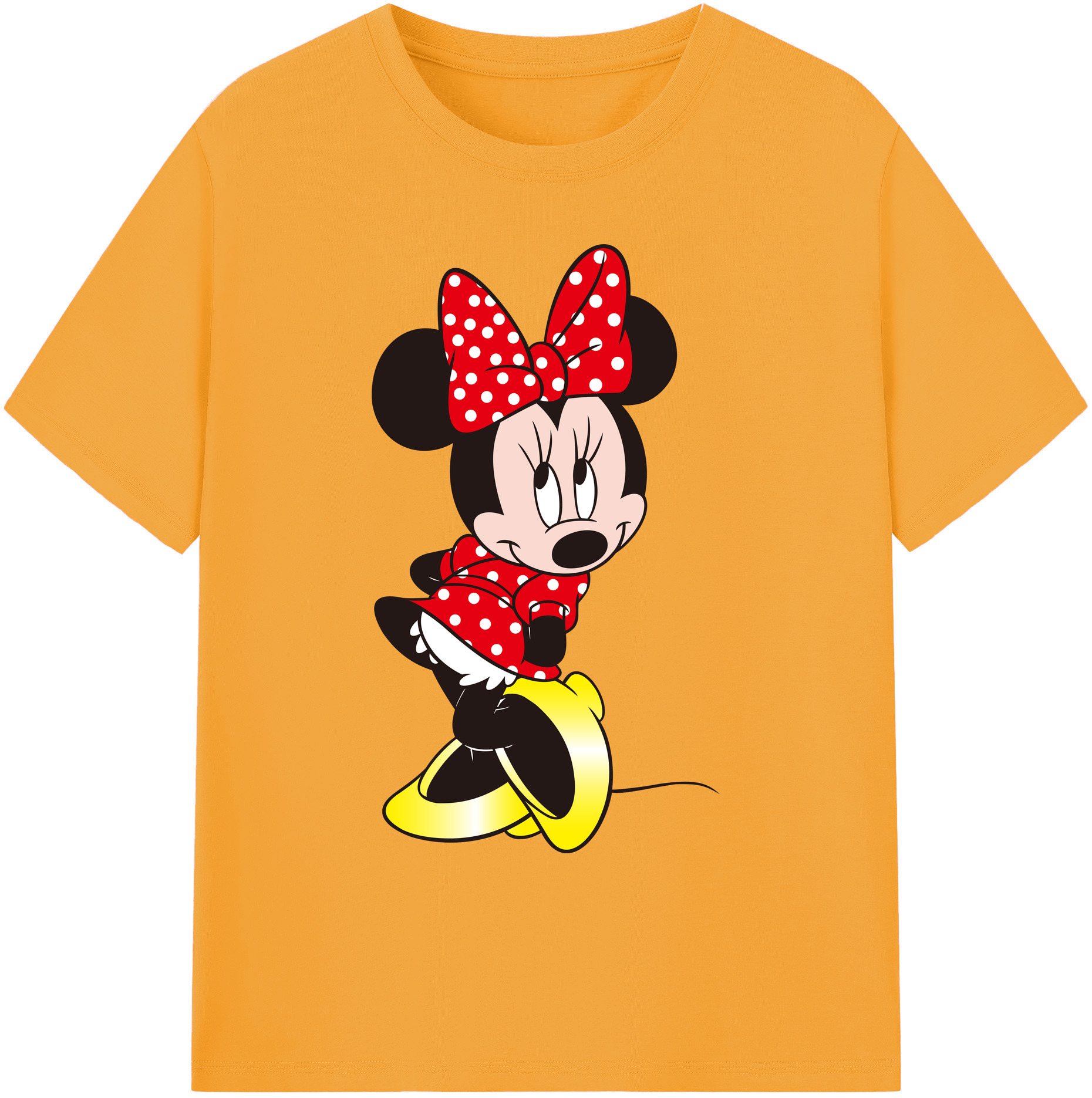 ミッキーマウス Mickey Mouse 綿100％ メンズ半袖Tシャツ｜肌触りやわらか＆通気性