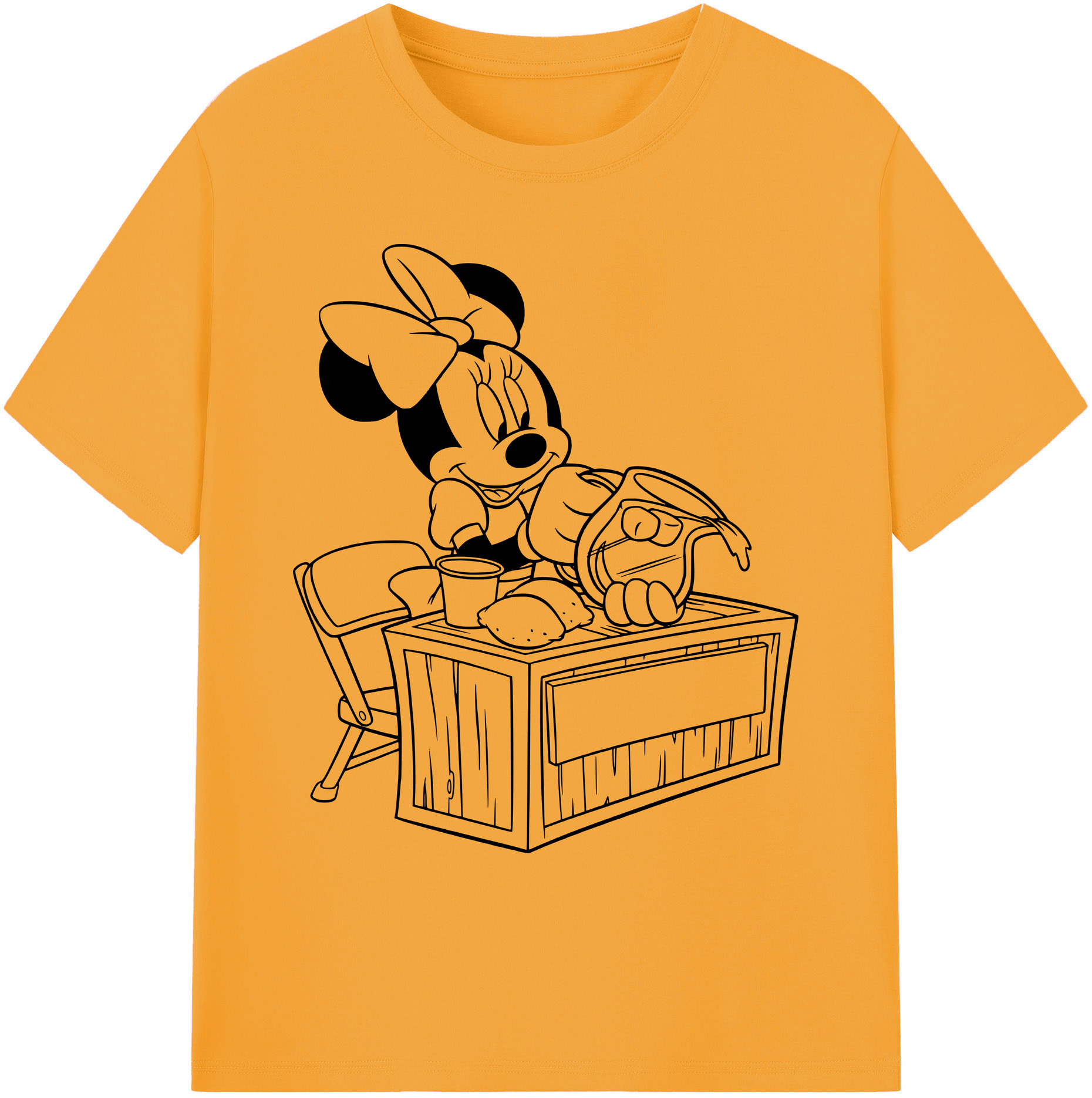 ミッキーマウス Mickey Mouse 綿100％ メンズ半袖Tシャツ｜肌触りやわらか＆通気性