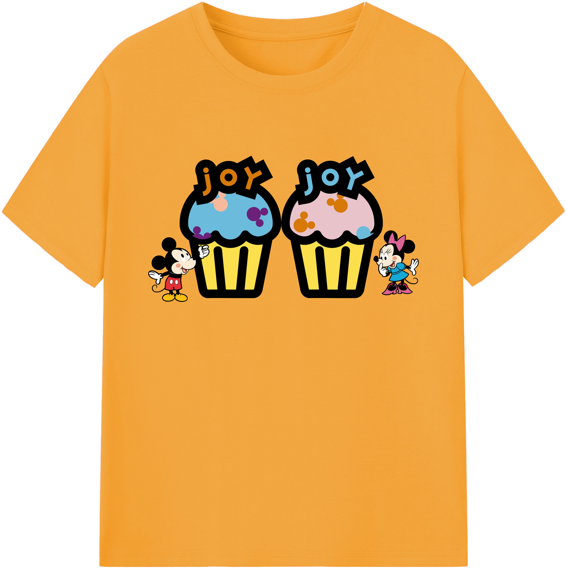 ミッキーマウス Mickey Mouse 綿100％ メンズ半袖Tシャツ｜肌触りやわらか＆通気性
