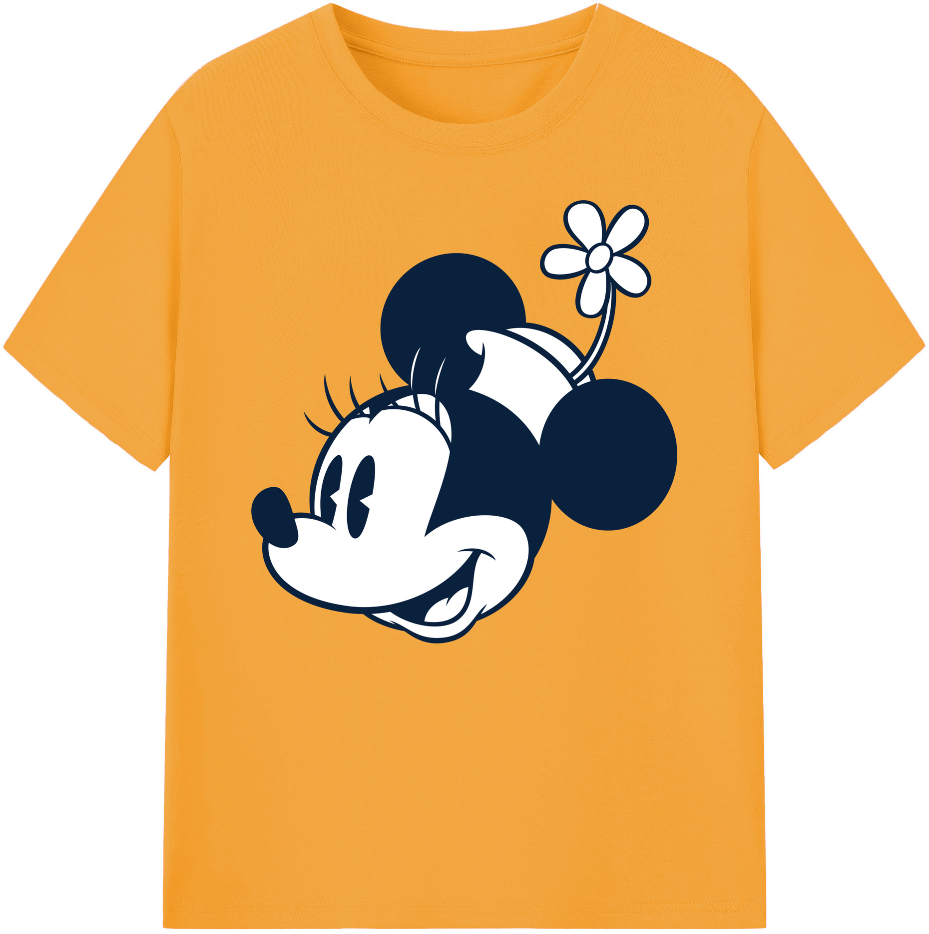 ミッキーマウス Mickey Mouse 綿100％ メンズ半袖Tシャツ｜肌触りやわらか＆通気性