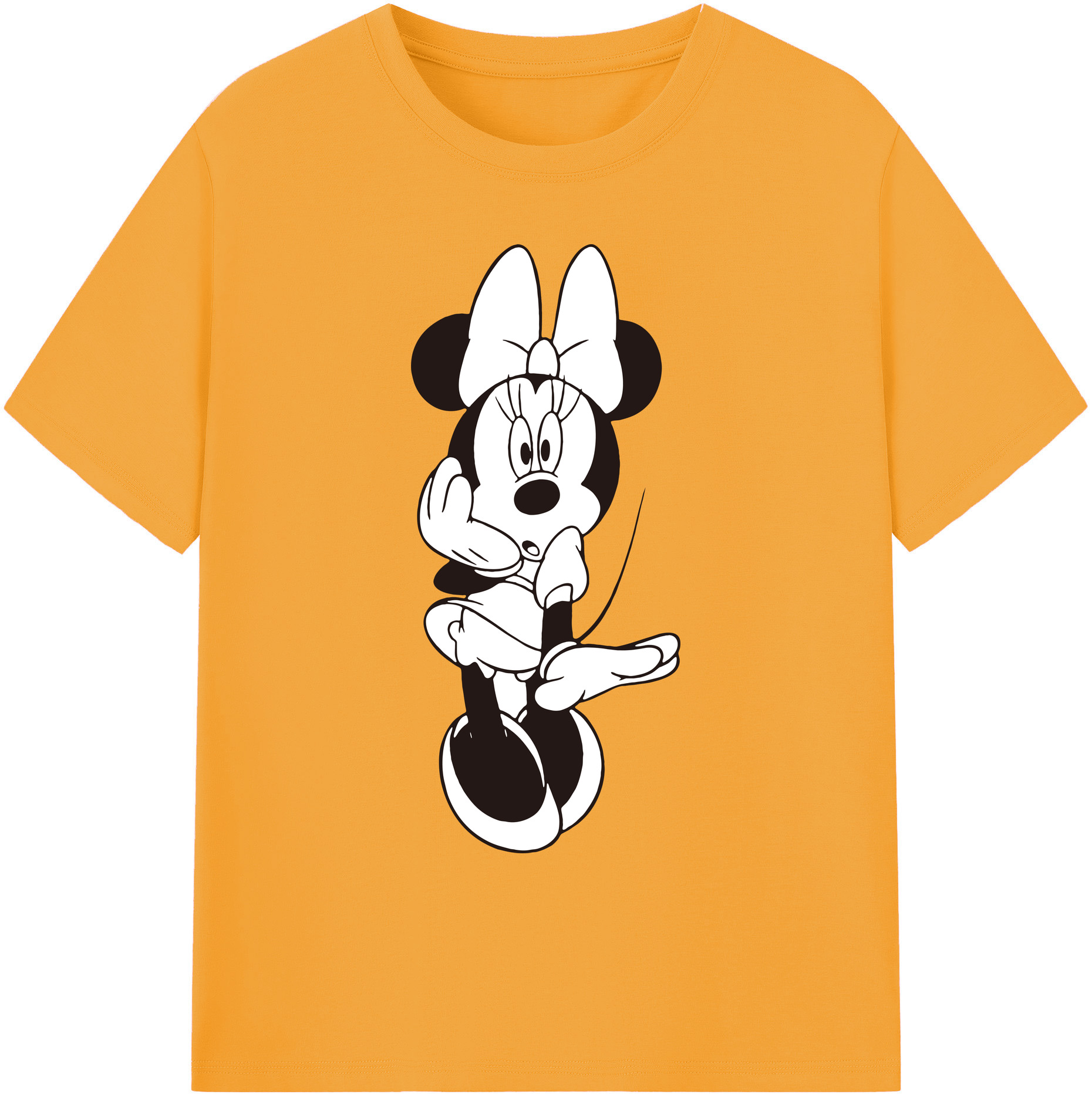 ミッキーマウス Mickey Mouse 綿100％ メンズ半袖Tシャツ｜肌触りやわらか＆通気性