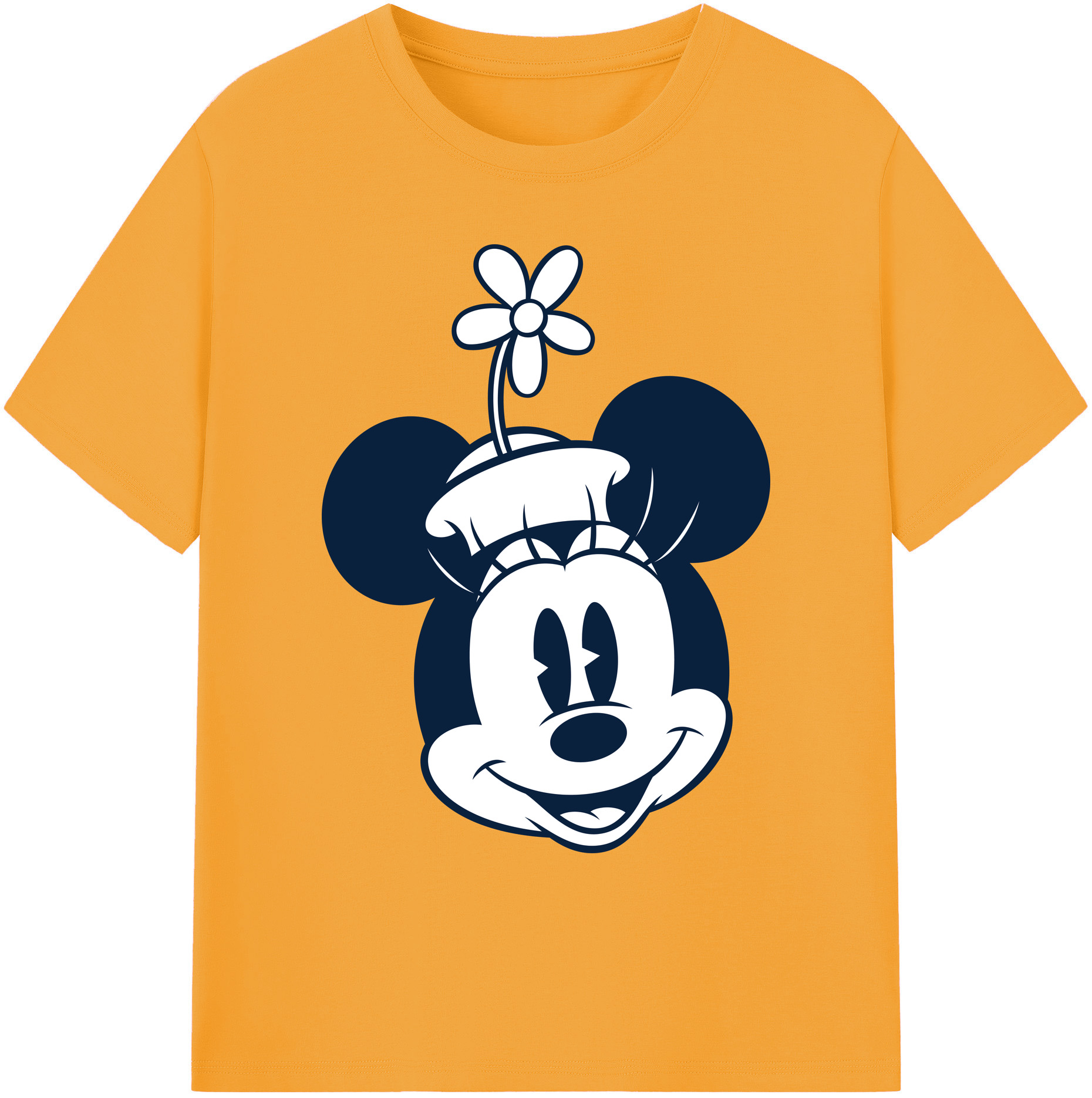 ミッキーマウス Mickey Mouse 綿100％ メンズ半袖Tシャツ｜肌触りやわらか＆通気性