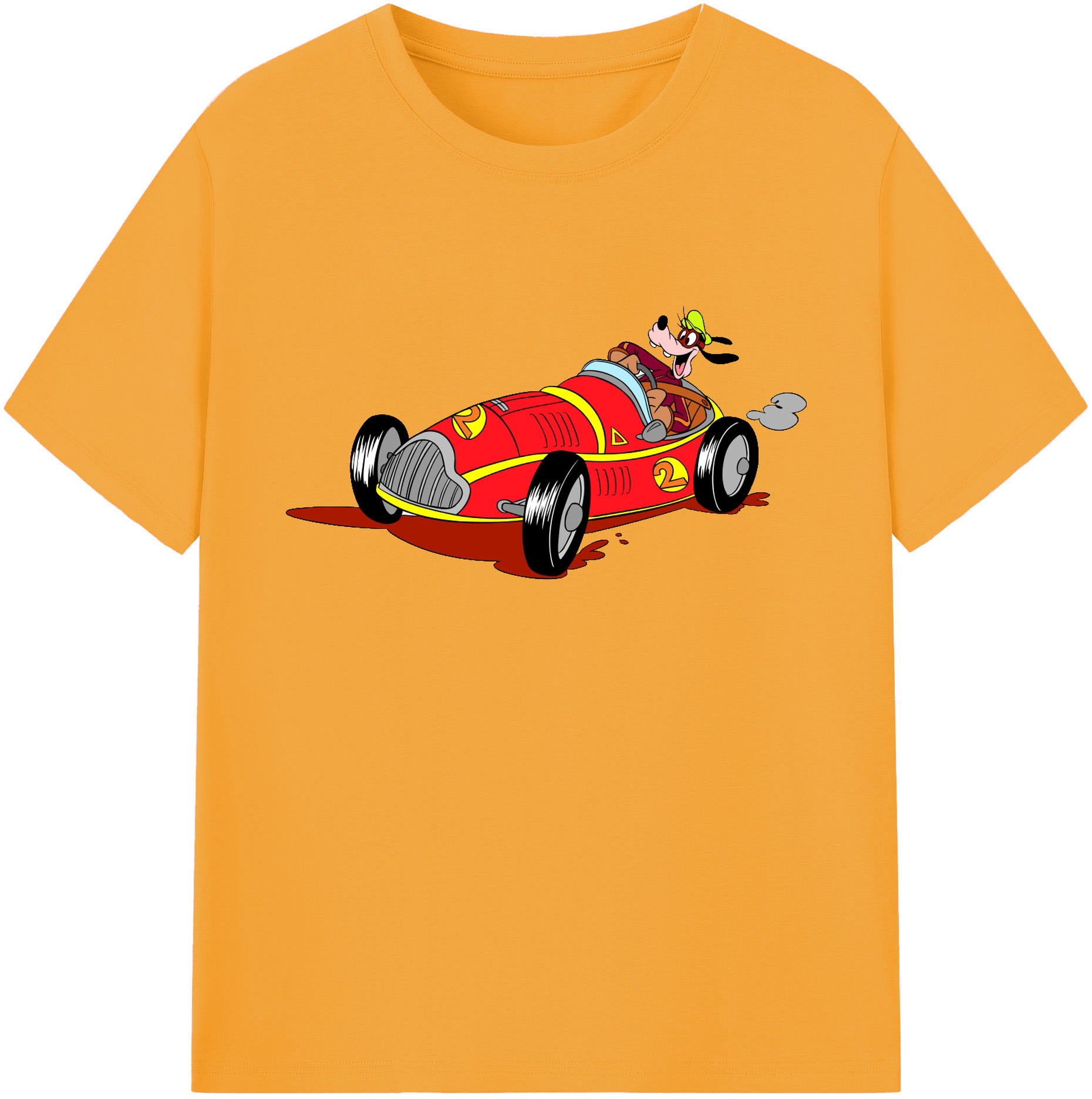 ミッキーマウス Mickey Mouse 綿100％ メンズ半袖Tシャツ｜肌触りやわらか＆通気性