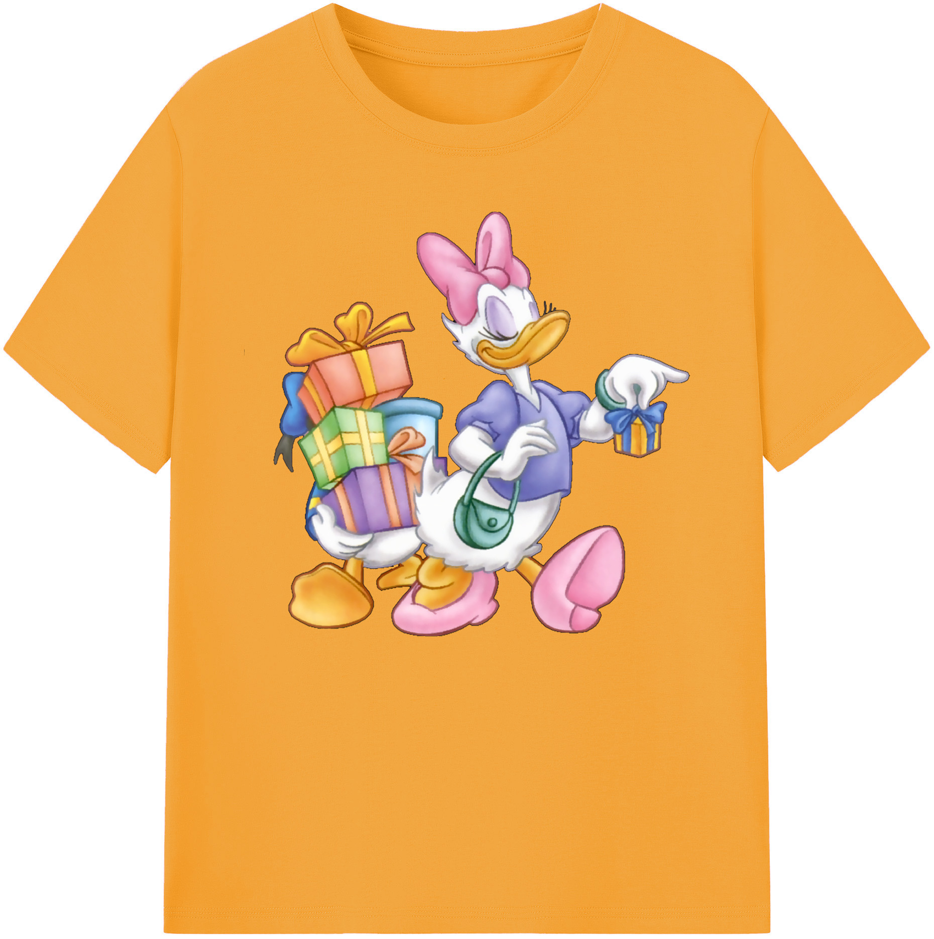 ミッキーマウス Mickey Mouse 綿100％ メンズ半袖Tシャツ｜肌触りやわらか＆通気性
