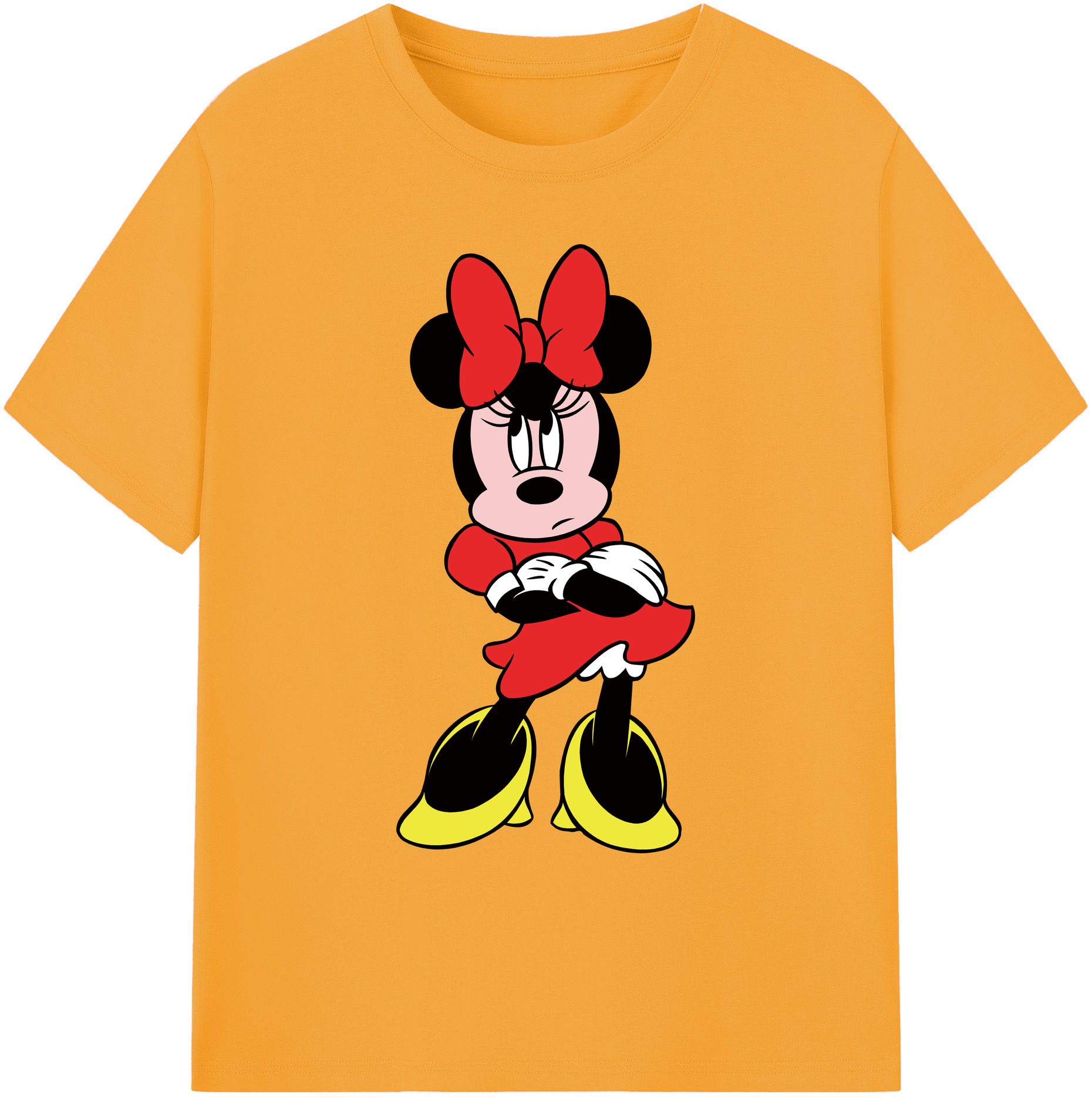 ミッキーマウス Mickey Mouse 綿100％ メンズ半袖Tシャツ｜肌触りやわらか＆通気性