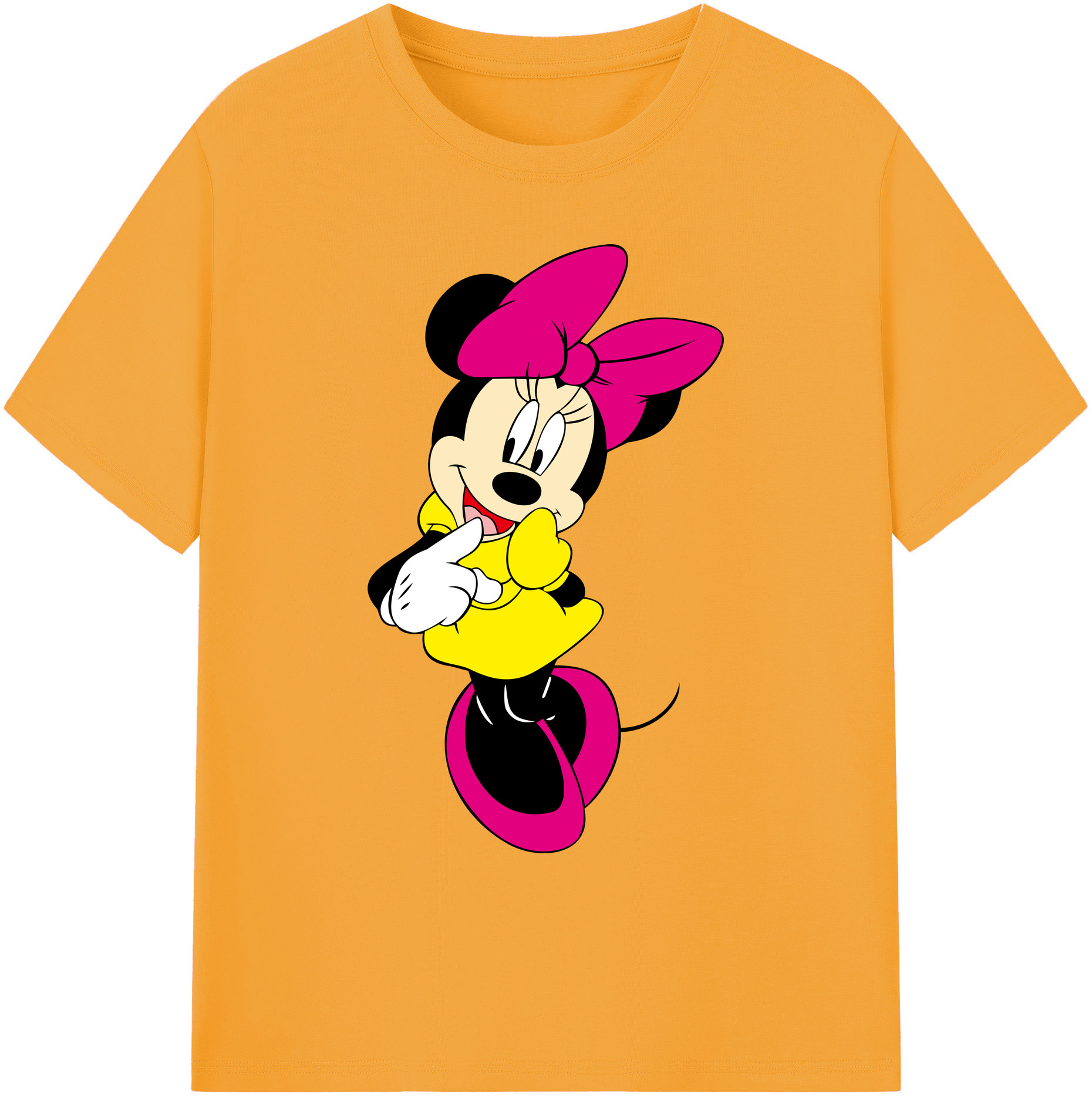 ミッキーマウス Mickey Mouse 綿100％ メンズ半袖Tシャツ｜肌触りやわらか＆通気性