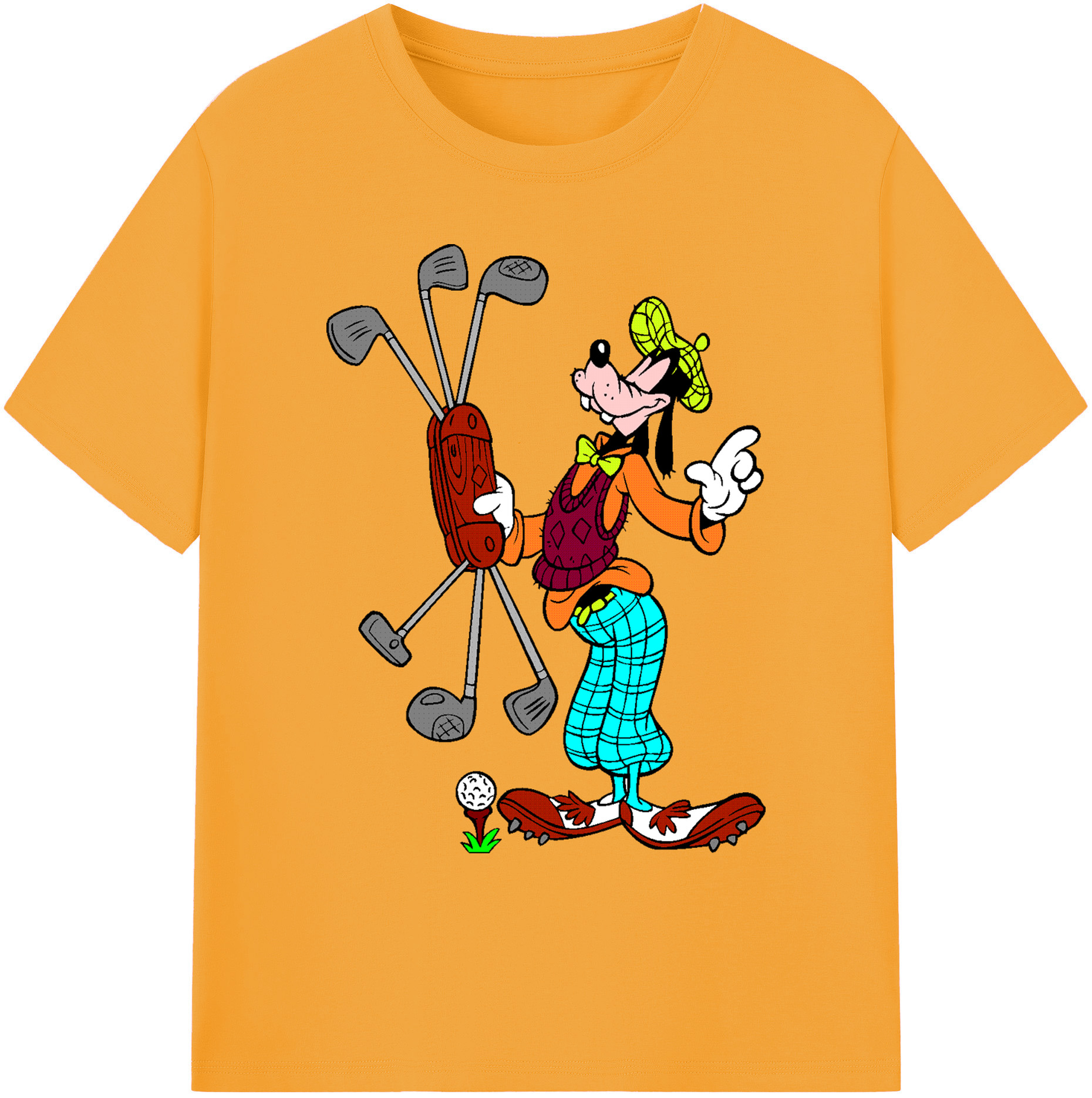 ミッキーマウス Mickey Mouse 綿100％ メンズ半袖Tシャツ｜肌触りやわらか＆通気性