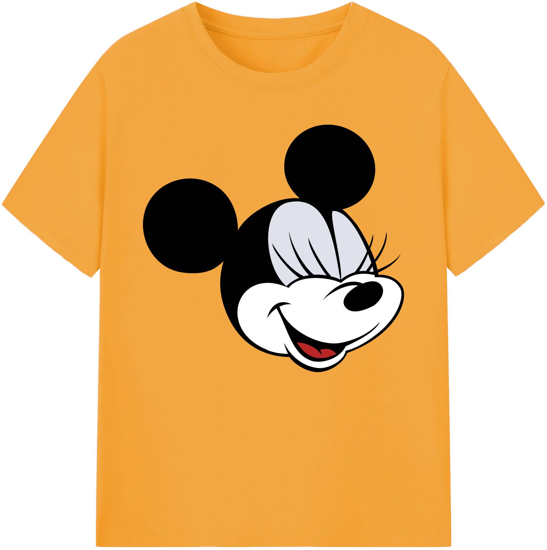 ミッキーマウス Mickey Mouse 綿100％ メンズ半袖Tシャツ｜肌触りやわらか＆通気性