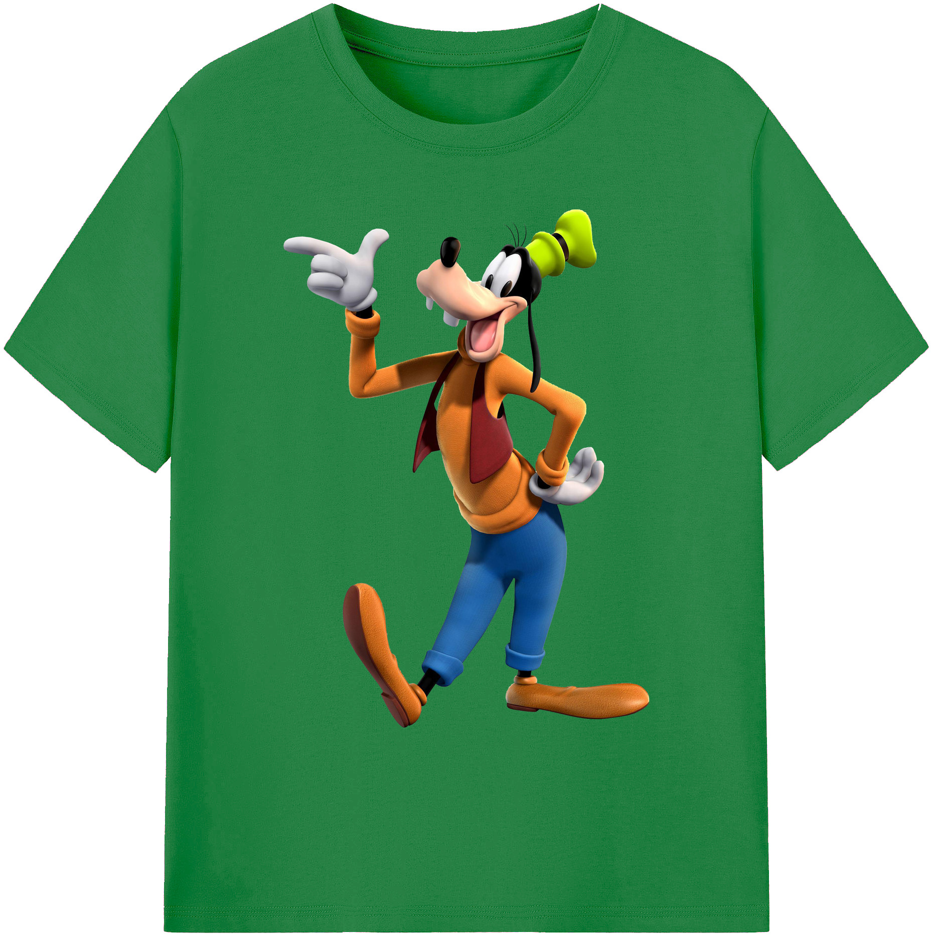 ミッキーマウス Mickey Mouse 綿100％ メンズ半袖Tシャツ｜肌触りやわらか＆通気性