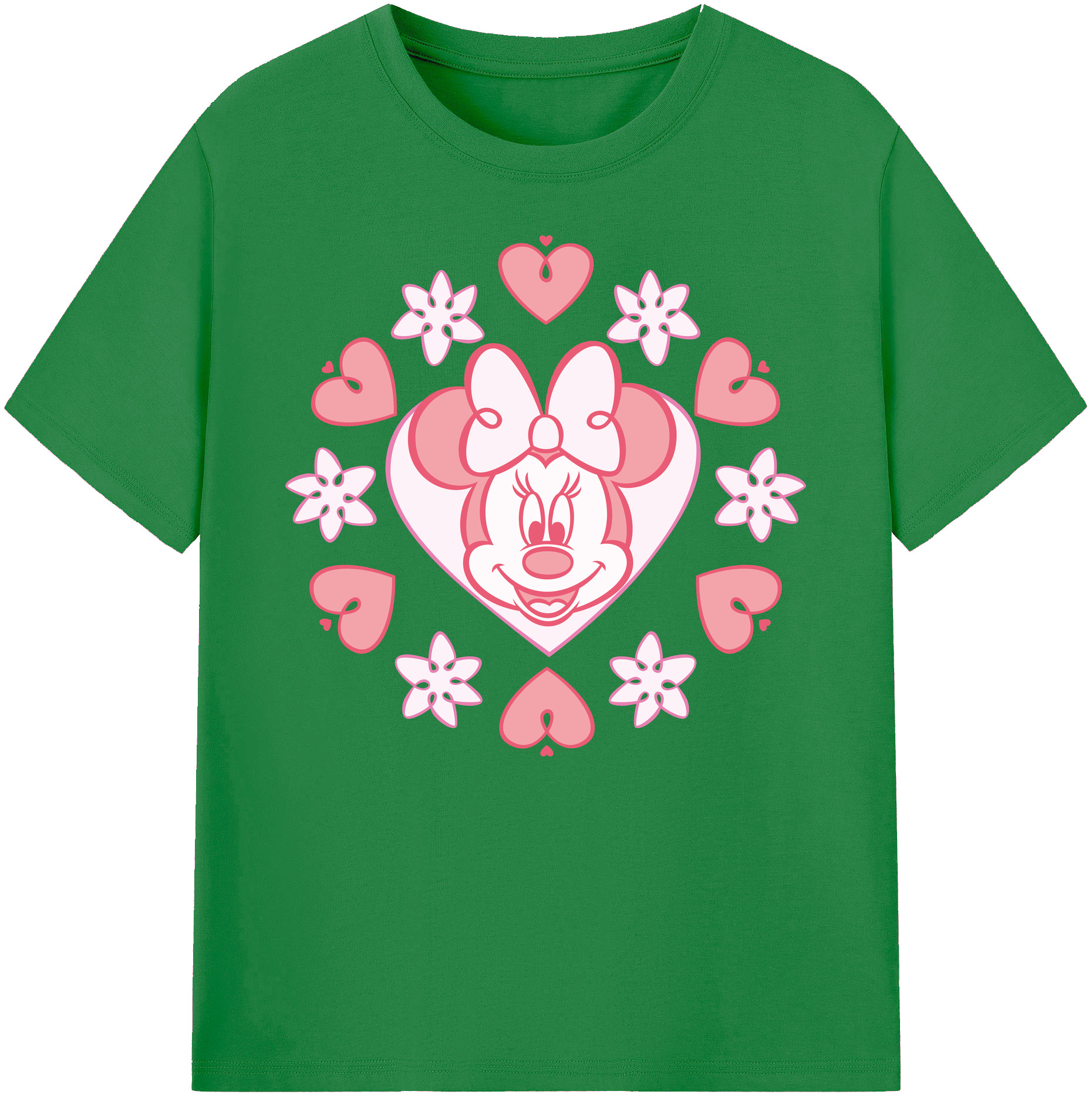 ミッキーマウス Mickey Mouse 綿100％ メンズ半袖Tシャツ｜肌触りやわらか＆通気性