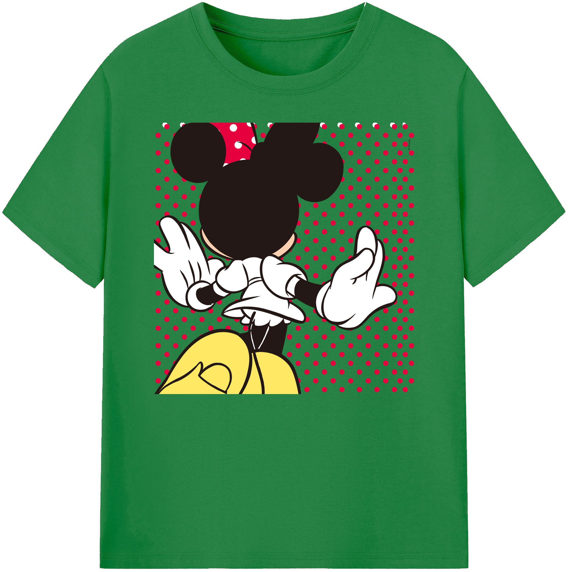 ミッキーマウス Mickey Mouse 綿100％ メンズ半袖Tシャツ｜肌触りやわらか＆通気性