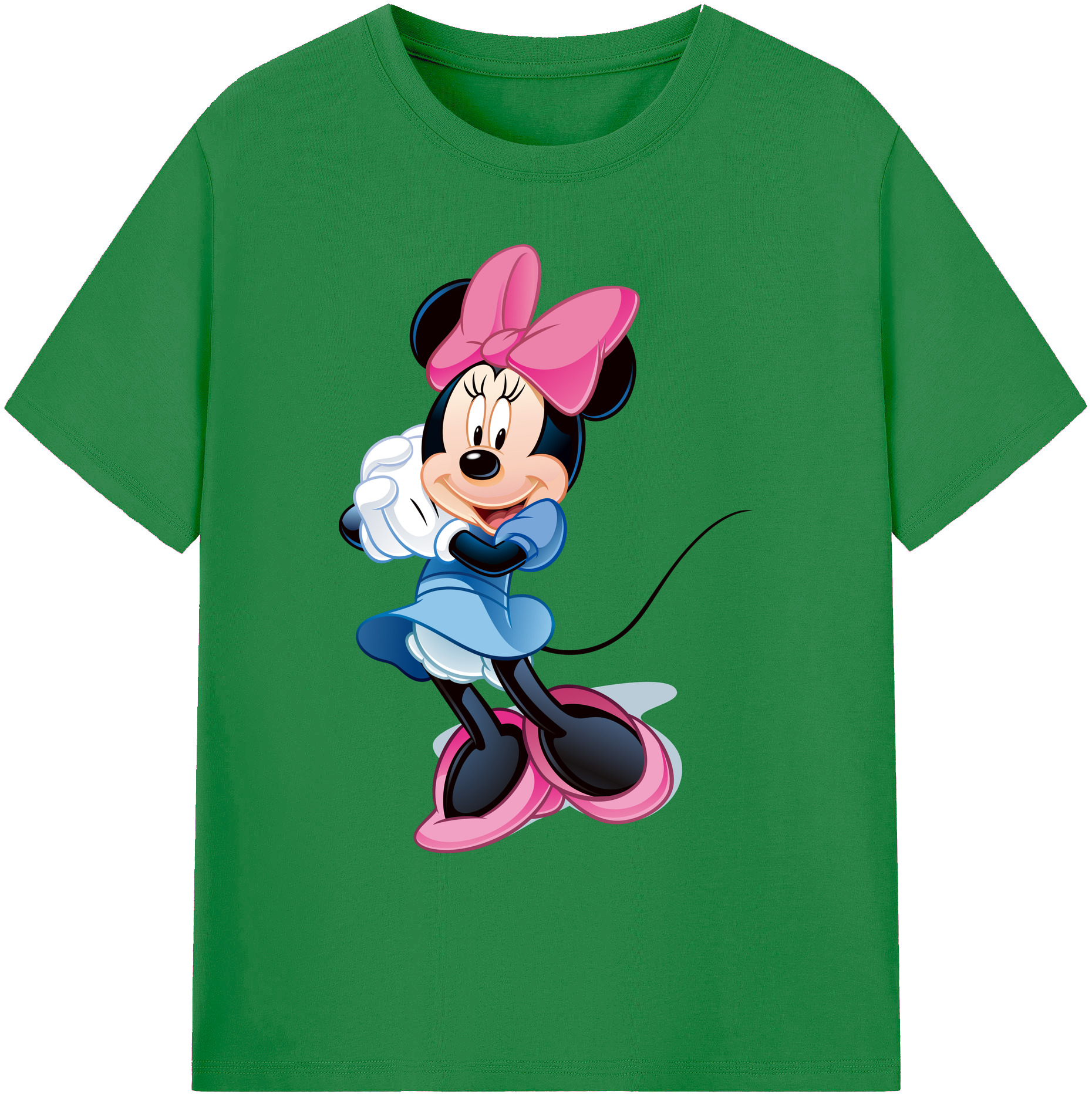 ミッキーマウス Mickey Mouse 綿100％ メンズ半袖Tシャツ｜肌触りやわらか＆通気性