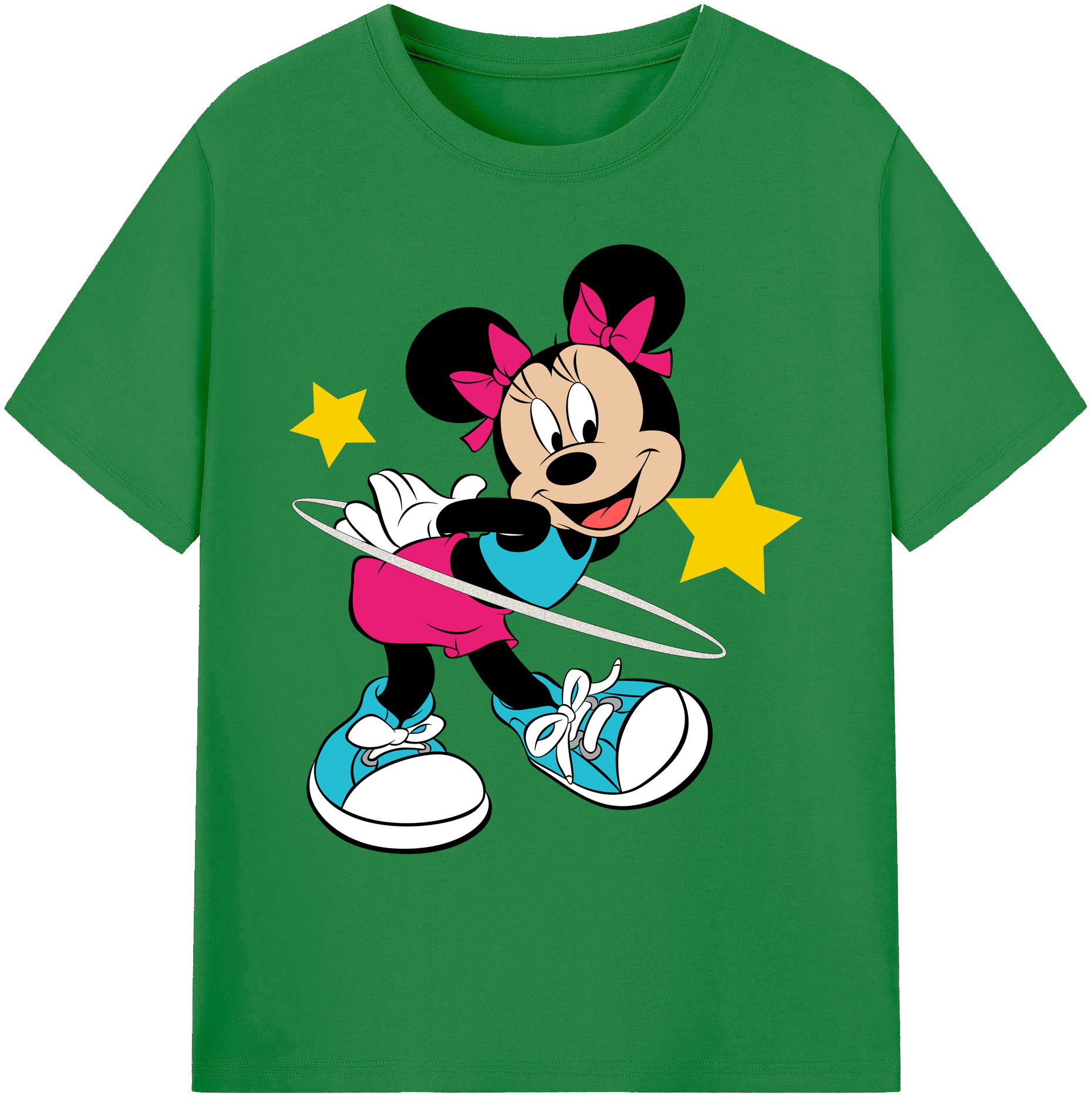 ミッキーマウス Mickey Mouse 綿100％ メンズ半袖Tシャツ｜肌触りやわらか＆通気性