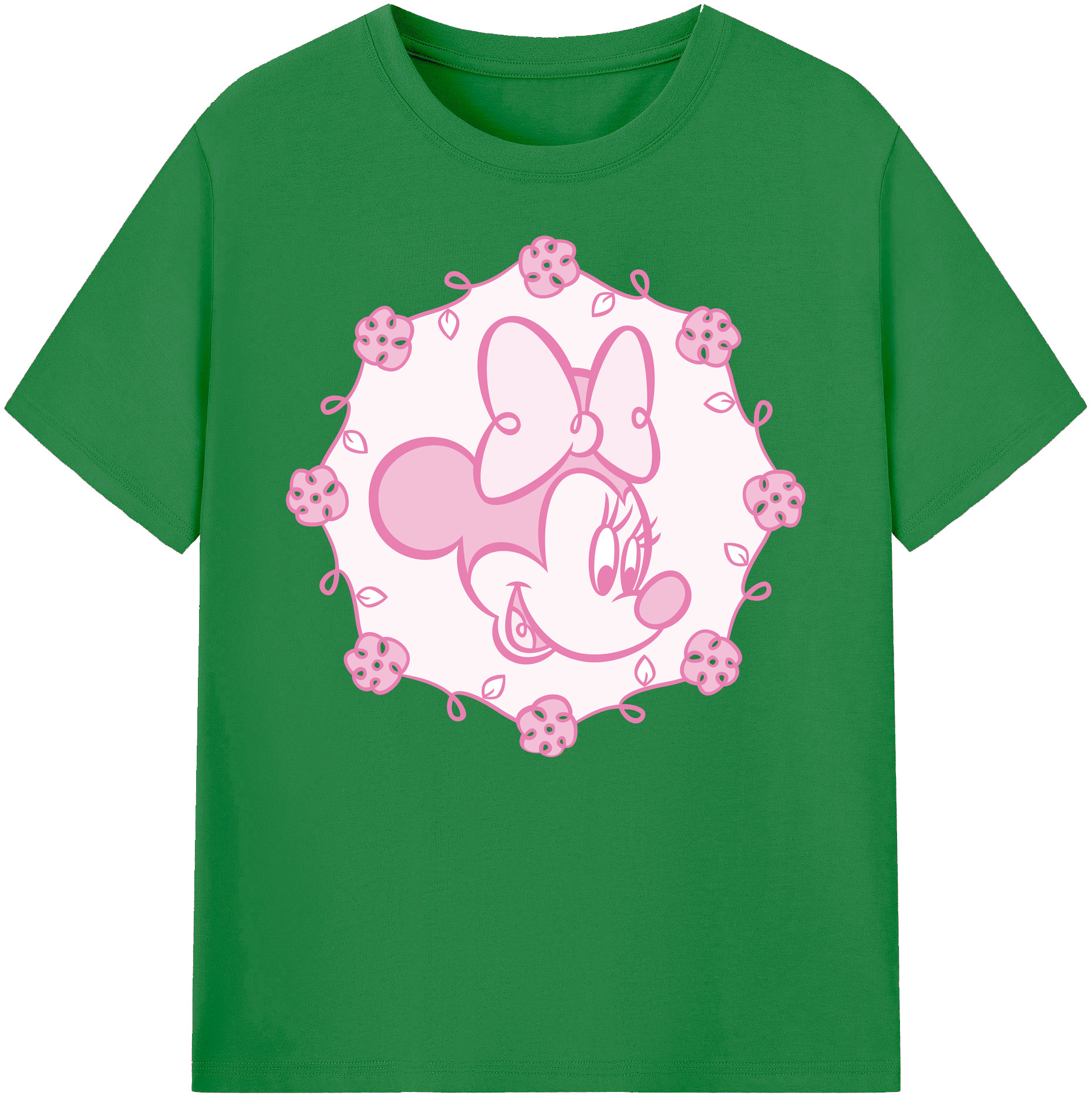ミッキーマウス Mickey Mouse 綿100％ メンズ半袖Tシャツ｜肌触りやわらか＆通気性