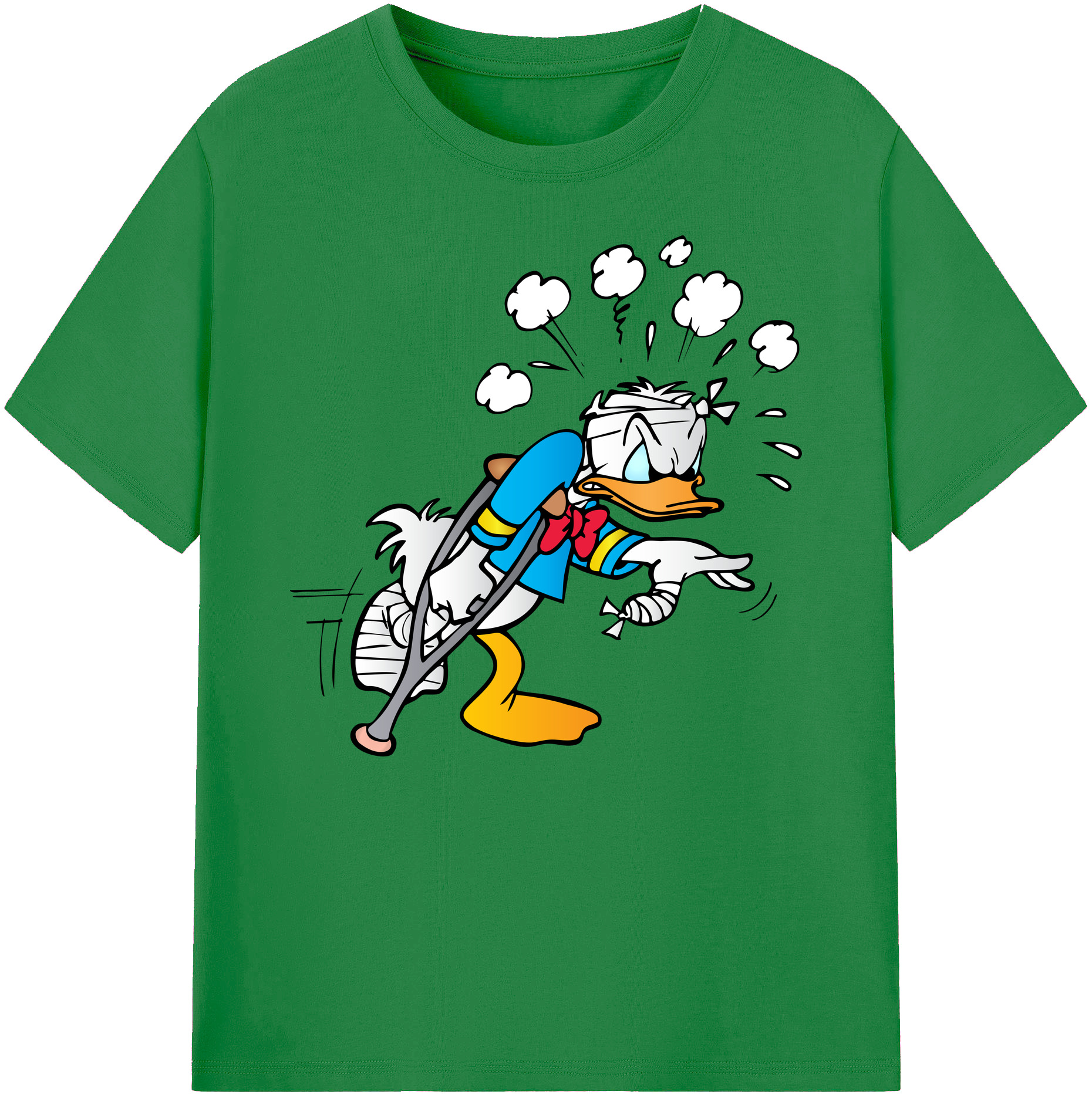 ミッキーマウス Mickey Mouse 綿100％ メンズ半袖Tシャツ｜肌触りやわらか＆通気性