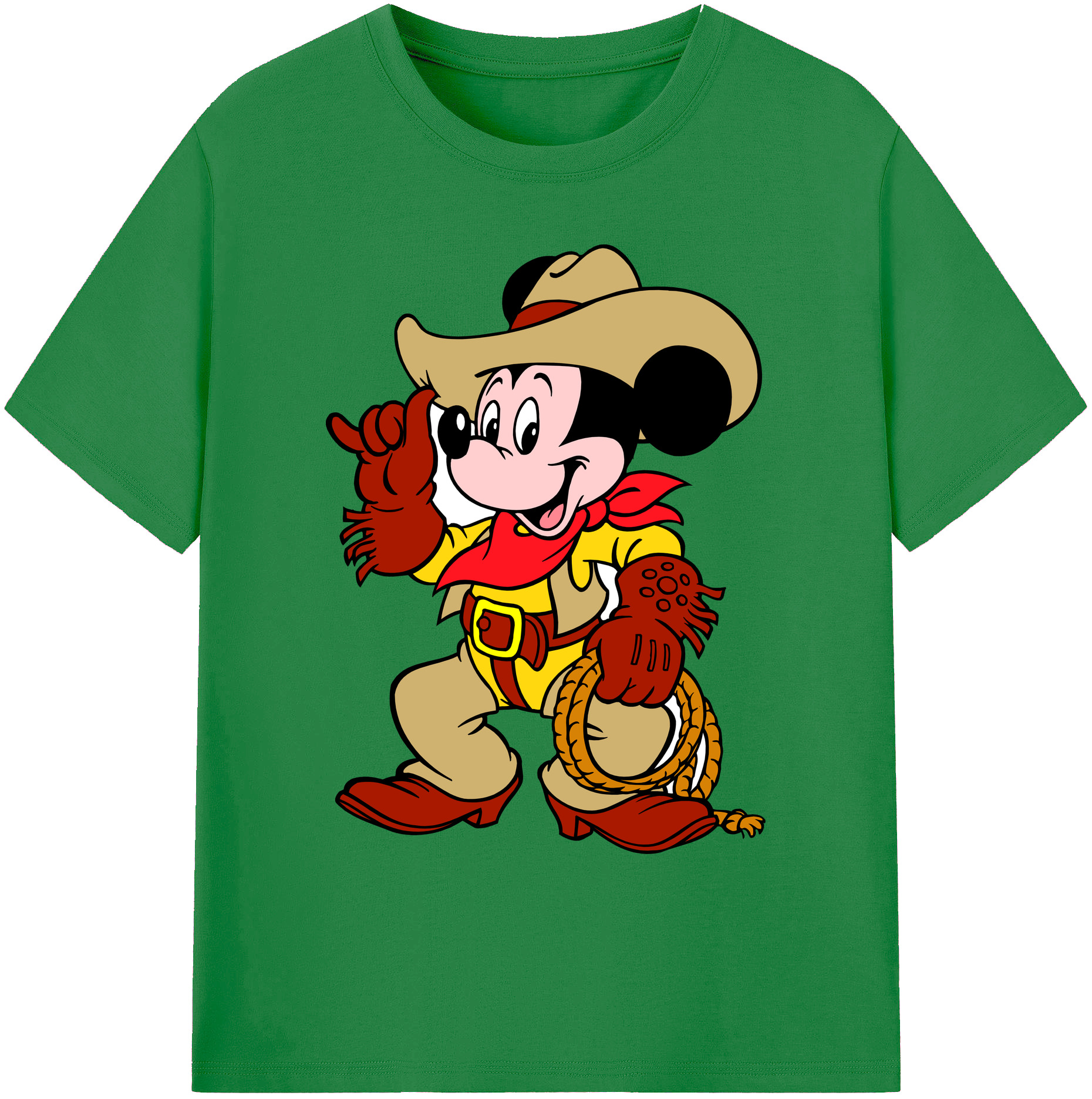 ミッキーマウス Mickey Mouse 綿100％ メンズ半袖Tシャツ｜肌触りやわらか＆通気性