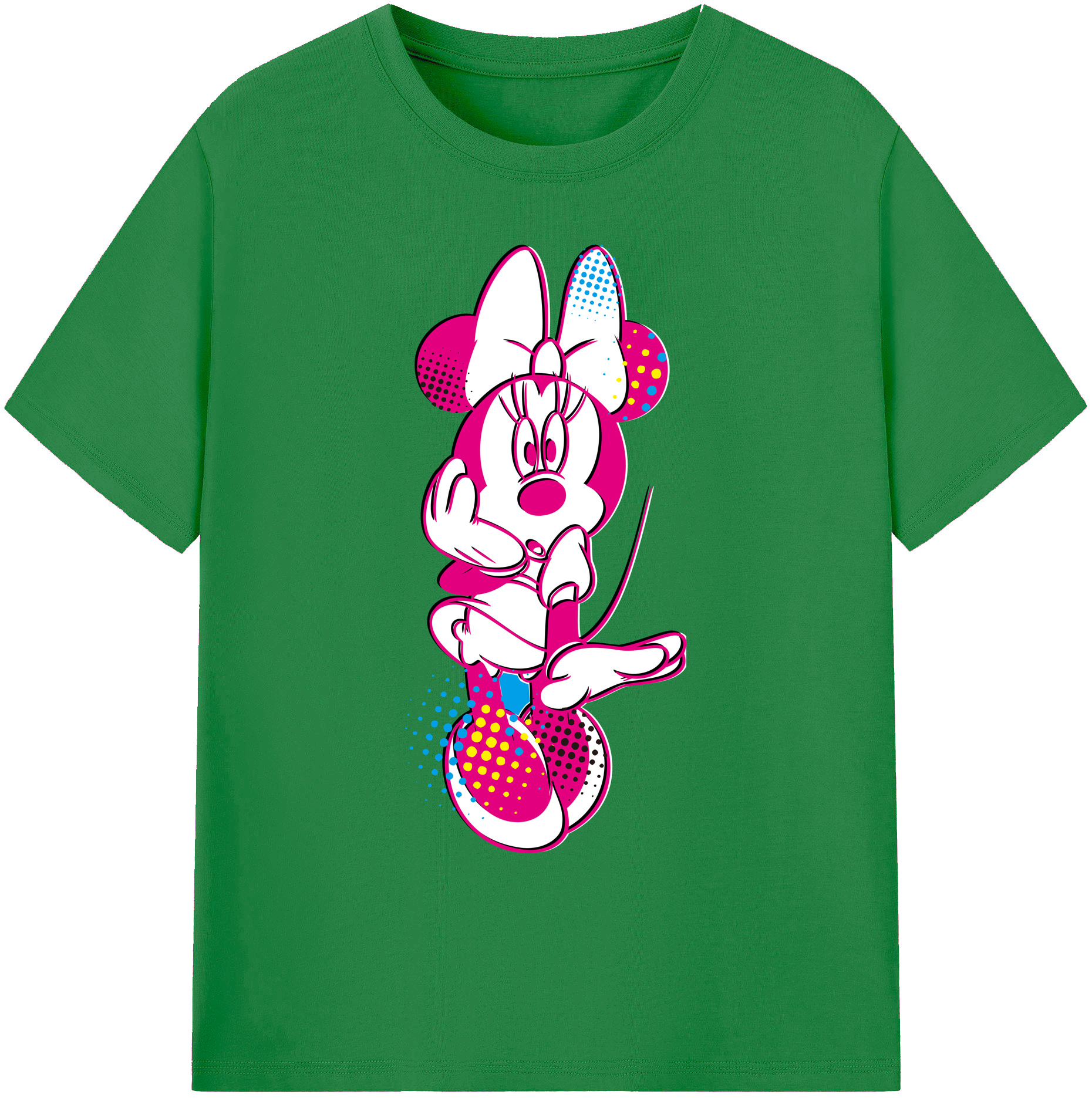 ミッキーマウス Mickey Mouse 綿100％ メンズ半袖Tシャツ｜肌触りやわらか＆通気性