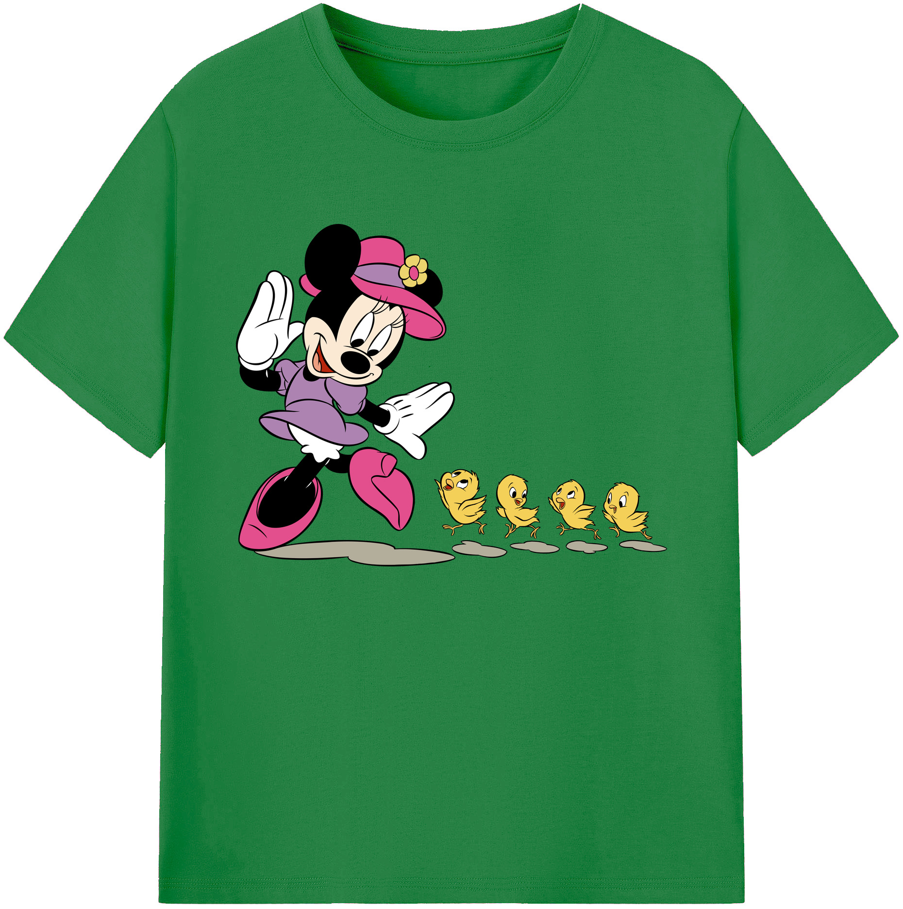 ミッキーマウス Mickey Mouse 綿100％ メンズ半袖Tシャツ｜肌触りやわらか＆通気性