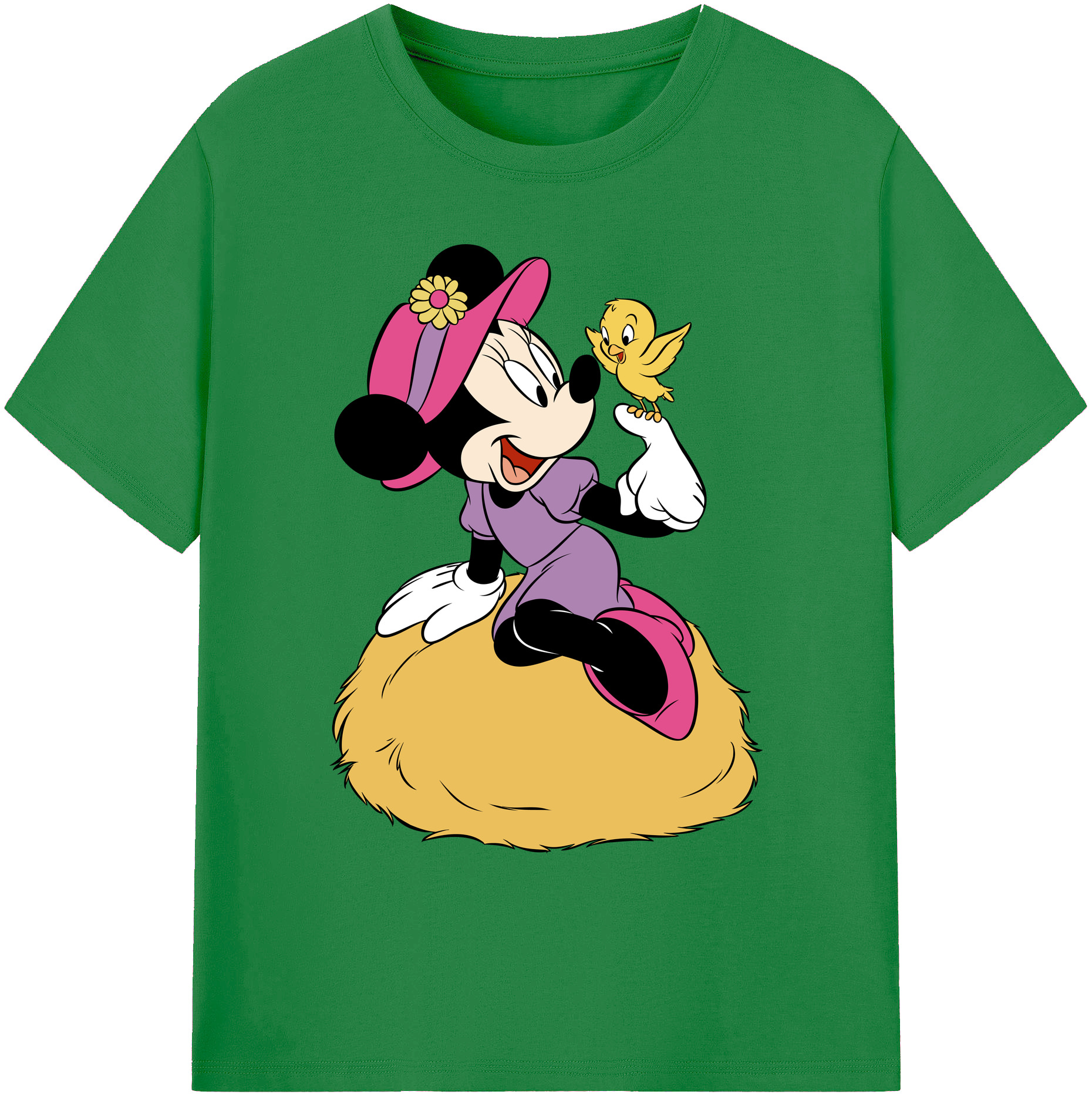 ミッキーマウス Mickey Mouse 綿100％ メンズ半袖Tシャツ｜肌触りやわらか＆通気性