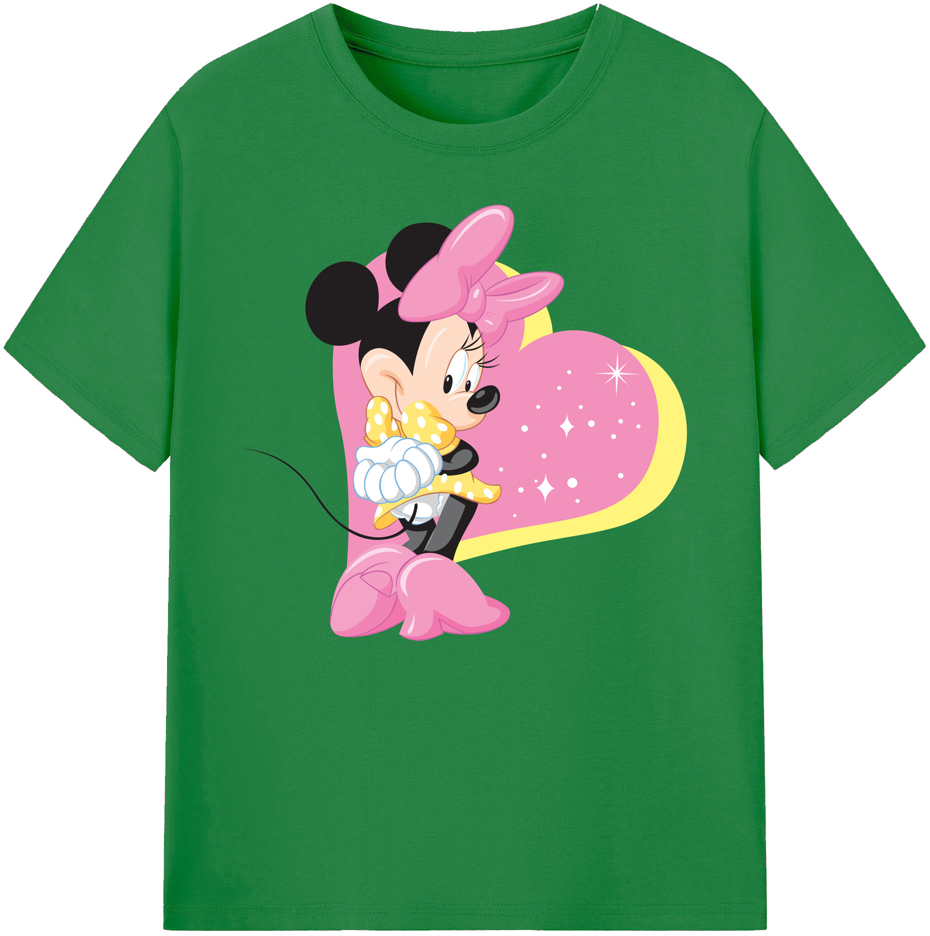 ミッキーマウス Mickey Mouse 綿100％ メンズ半袖Tシャツ｜肌触りやわらか＆通気性