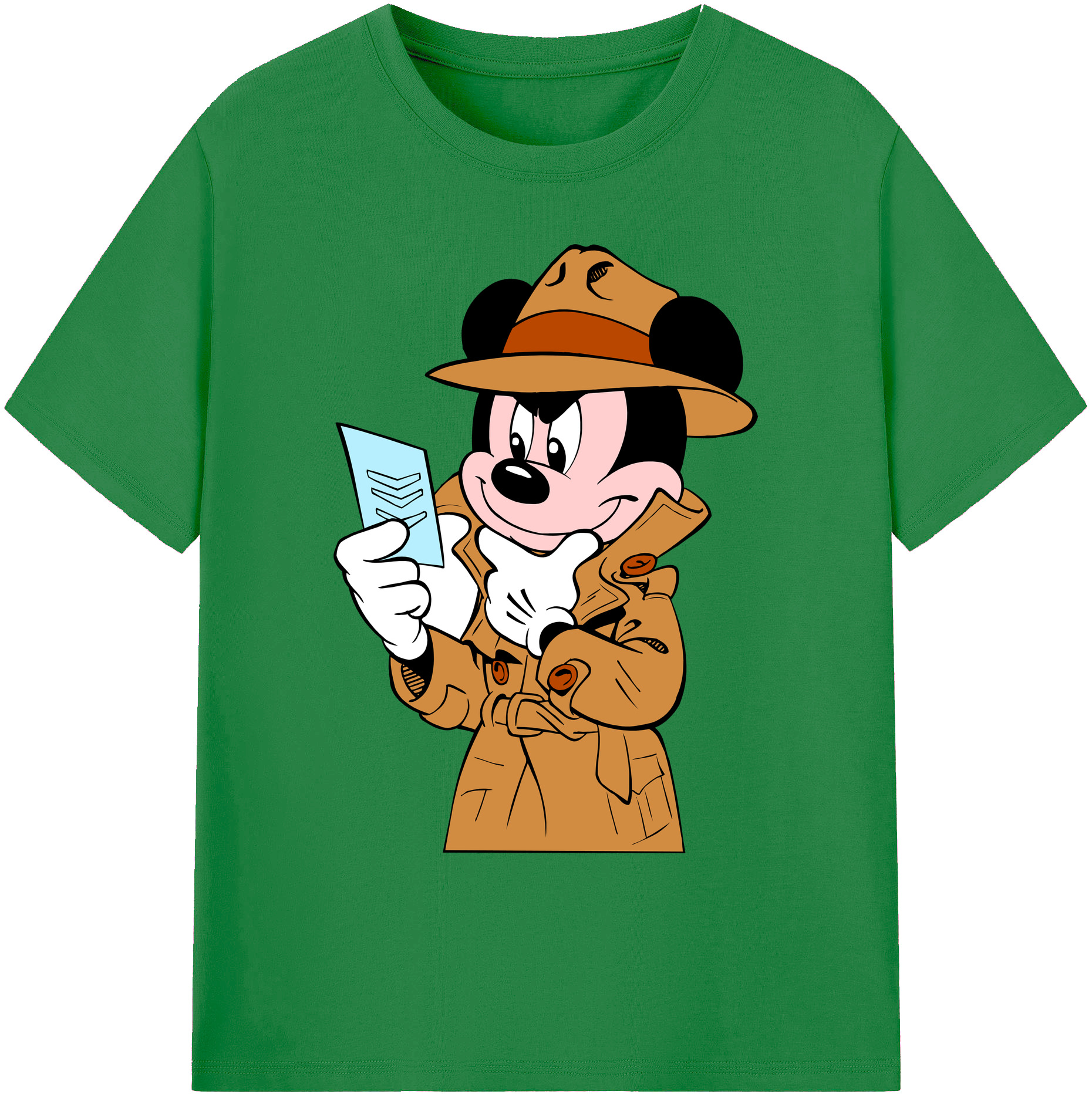 ミッキーマウス Mickey Mouse 綿100％ メンズ半袖Tシャツ｜肌触りやわらか＆通気性