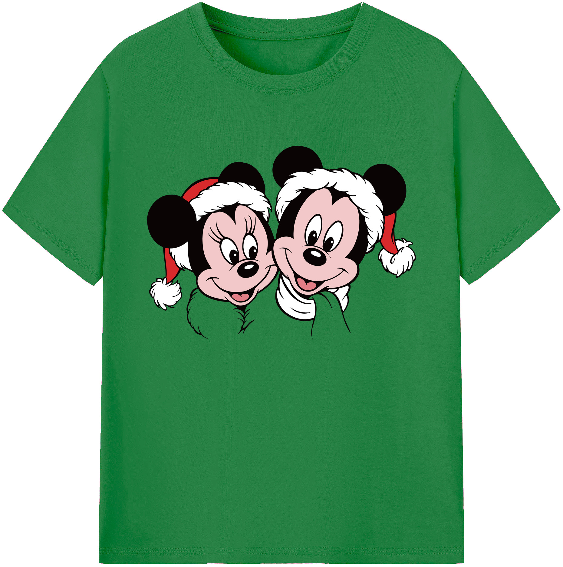 ミッキーマウス Mickey Mouse 綿100％ メンズ半袖Tシャツ｜肌触りやわらか＆通気性