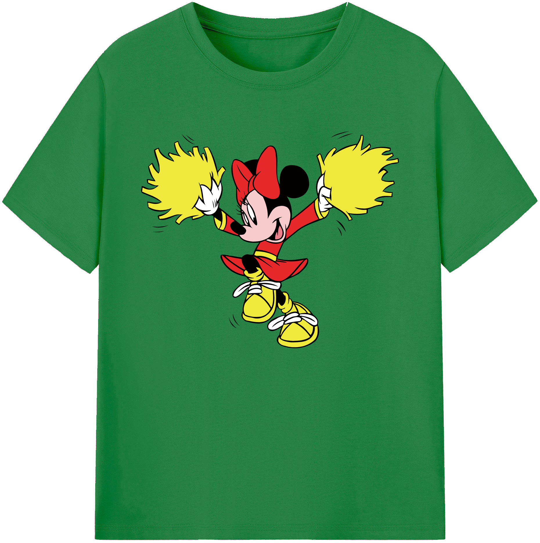 ミッキーマウス Mickey Mouse 綿100％ メンズ半袖Tシャツ｜肌触りやわらか＆通気性