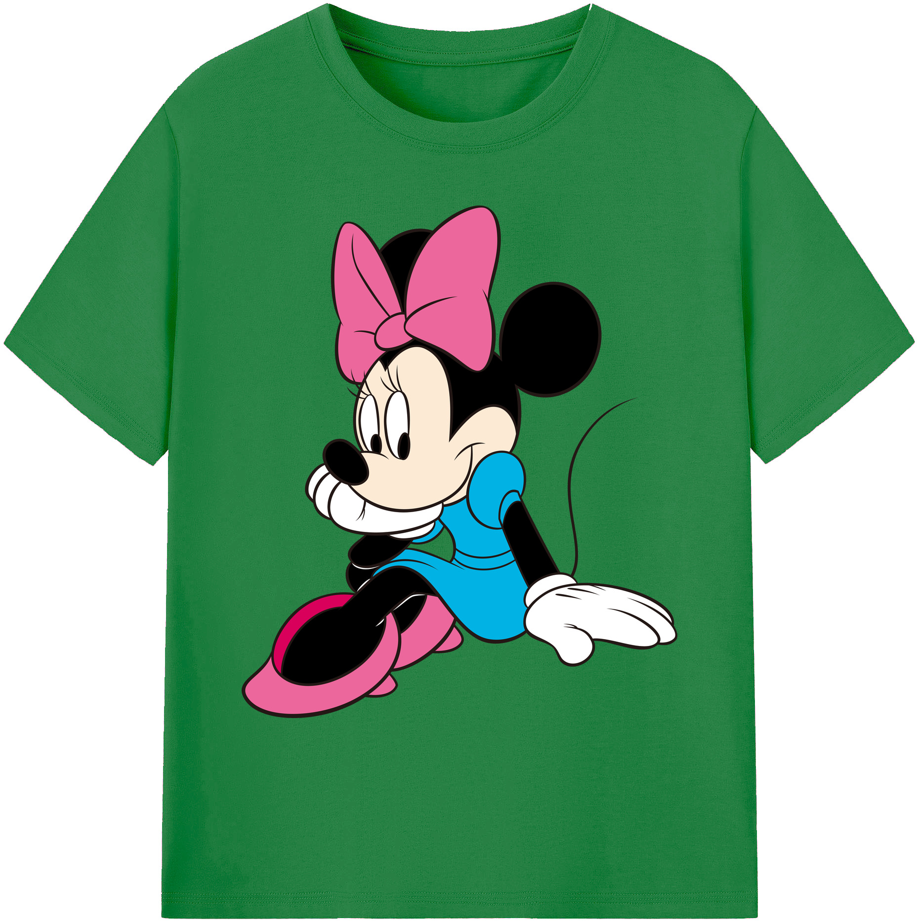 ミッキーマウス Mickey Mouse 綿100％ メンズ半袖Tシャツ｜肌触りやわらか＆通気性