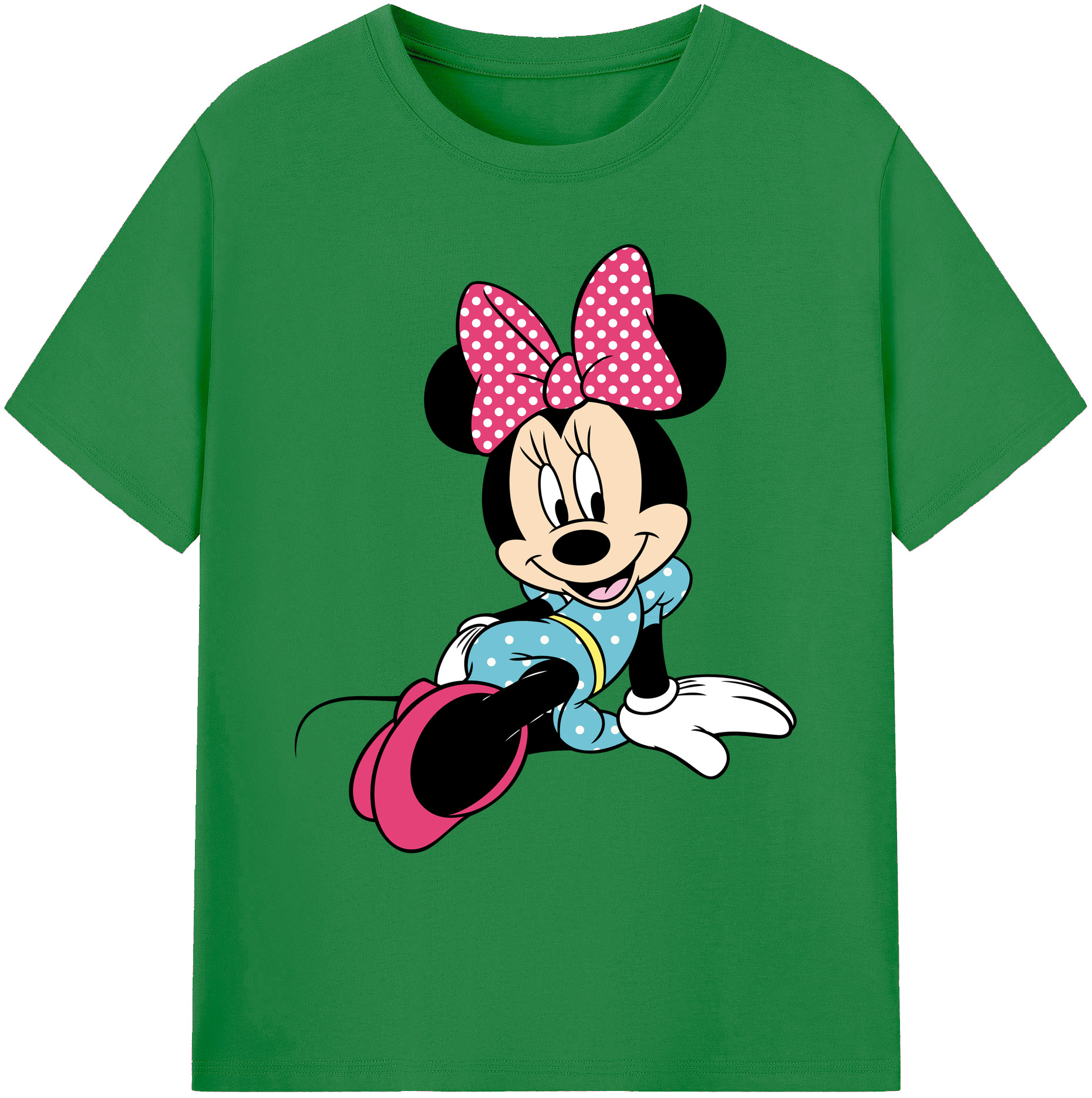ミッキーマウス Mickey Mouse 綿100％ メンズ半袖Tシャツ｜肌触りやわらか＆通気性