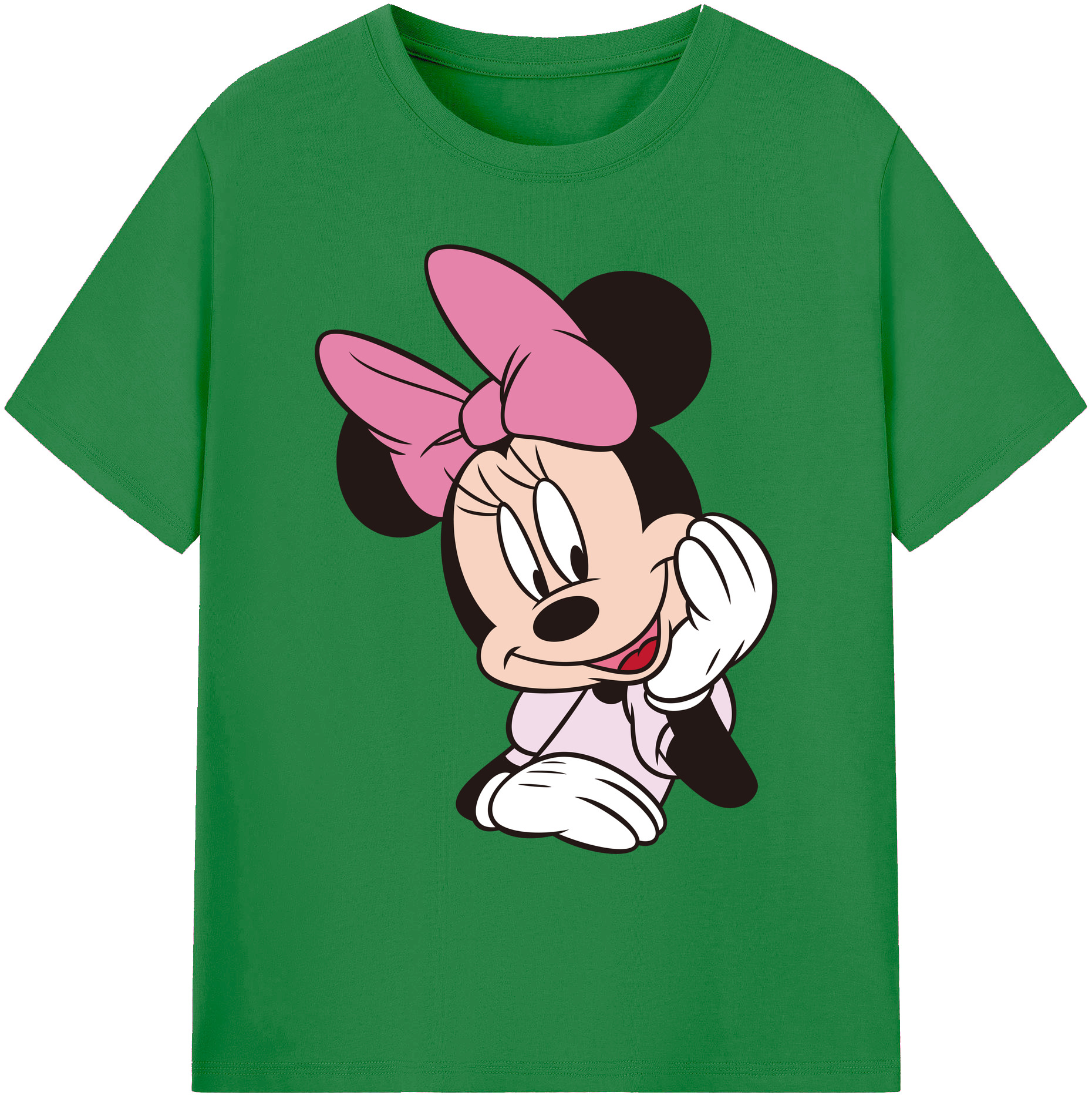 ミッキーマウス Mickey Mouse 綿100％ メンズ半袖Tシャツ｜肌触りやわらか＆通気性