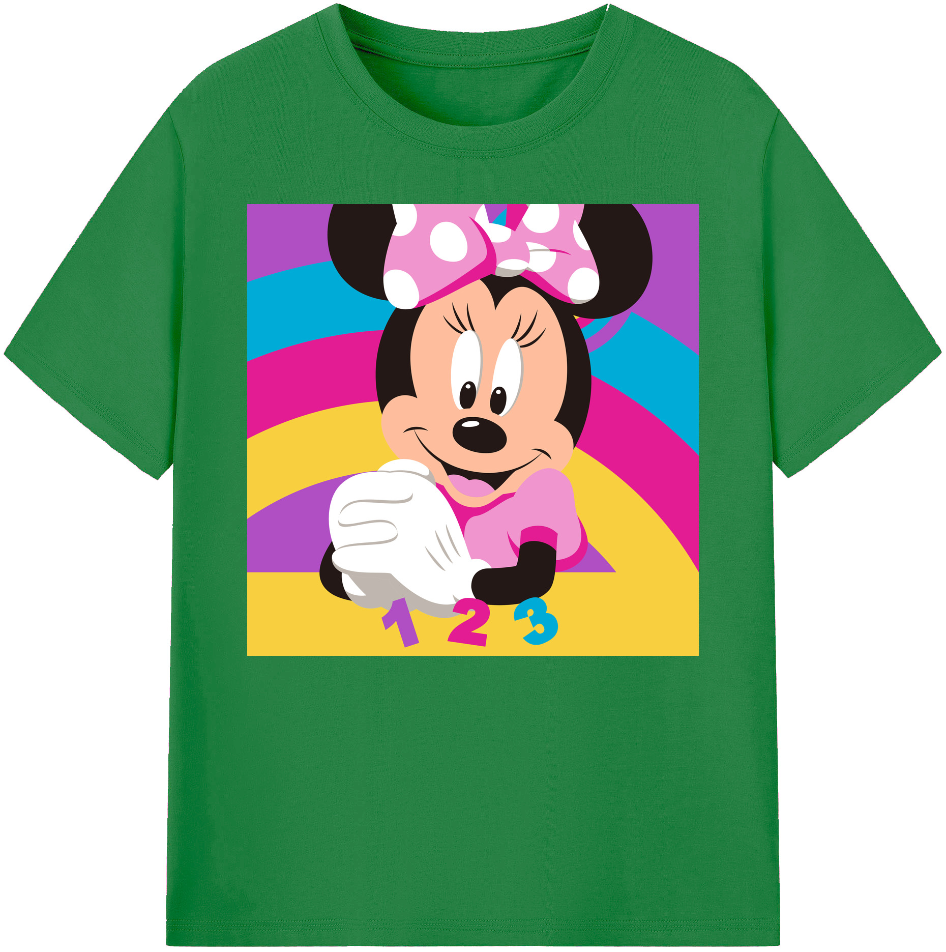 ミッキーマウス Mickey Mouse 綿100％ メンズ半袖Tシャツ｜肌触りやわらか＆通気性