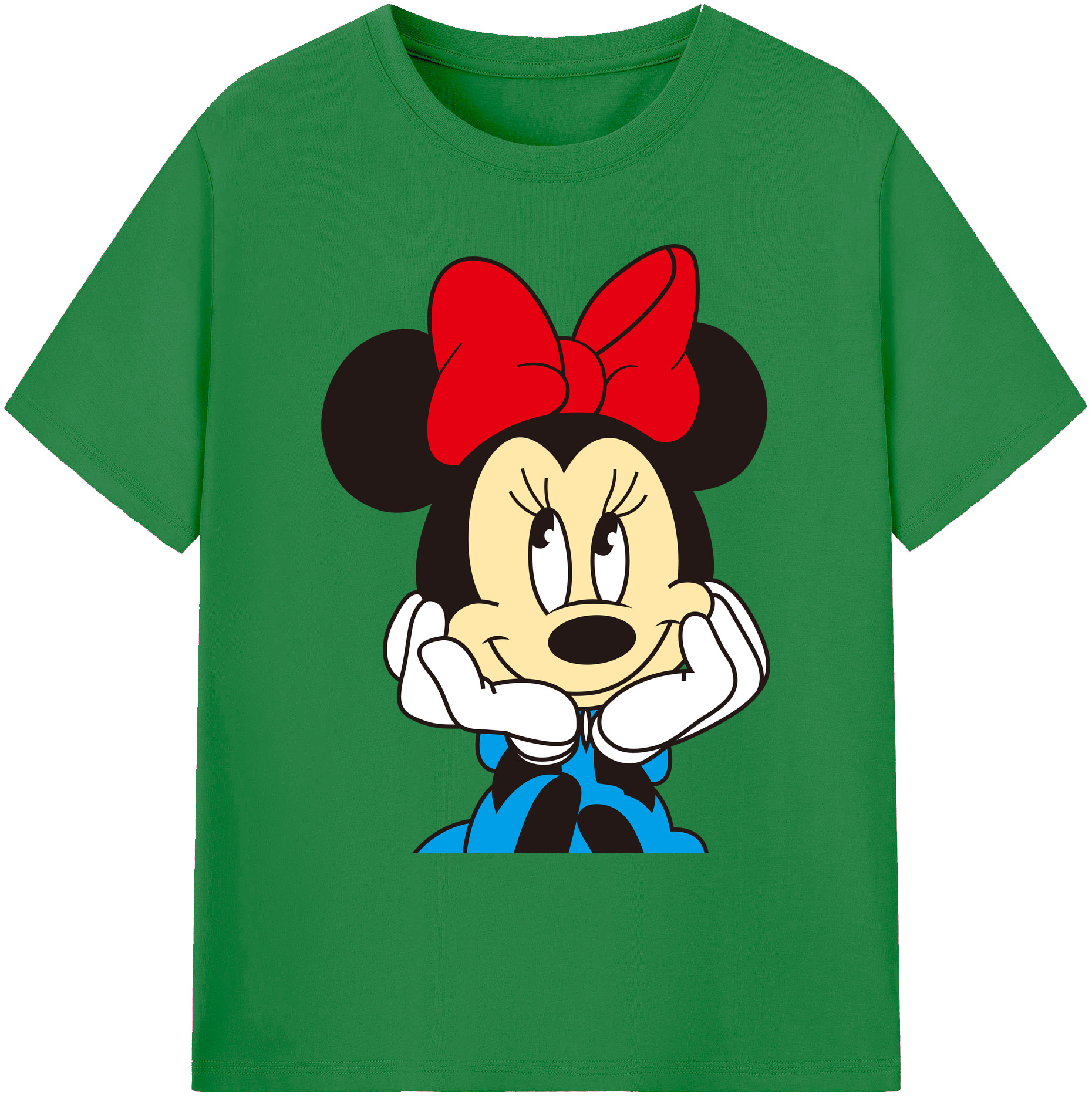 ミッキーマウス Mickey Mouse 綿100％ メンズ半袖Tシャツ｜肌触りやわらか＆通気性