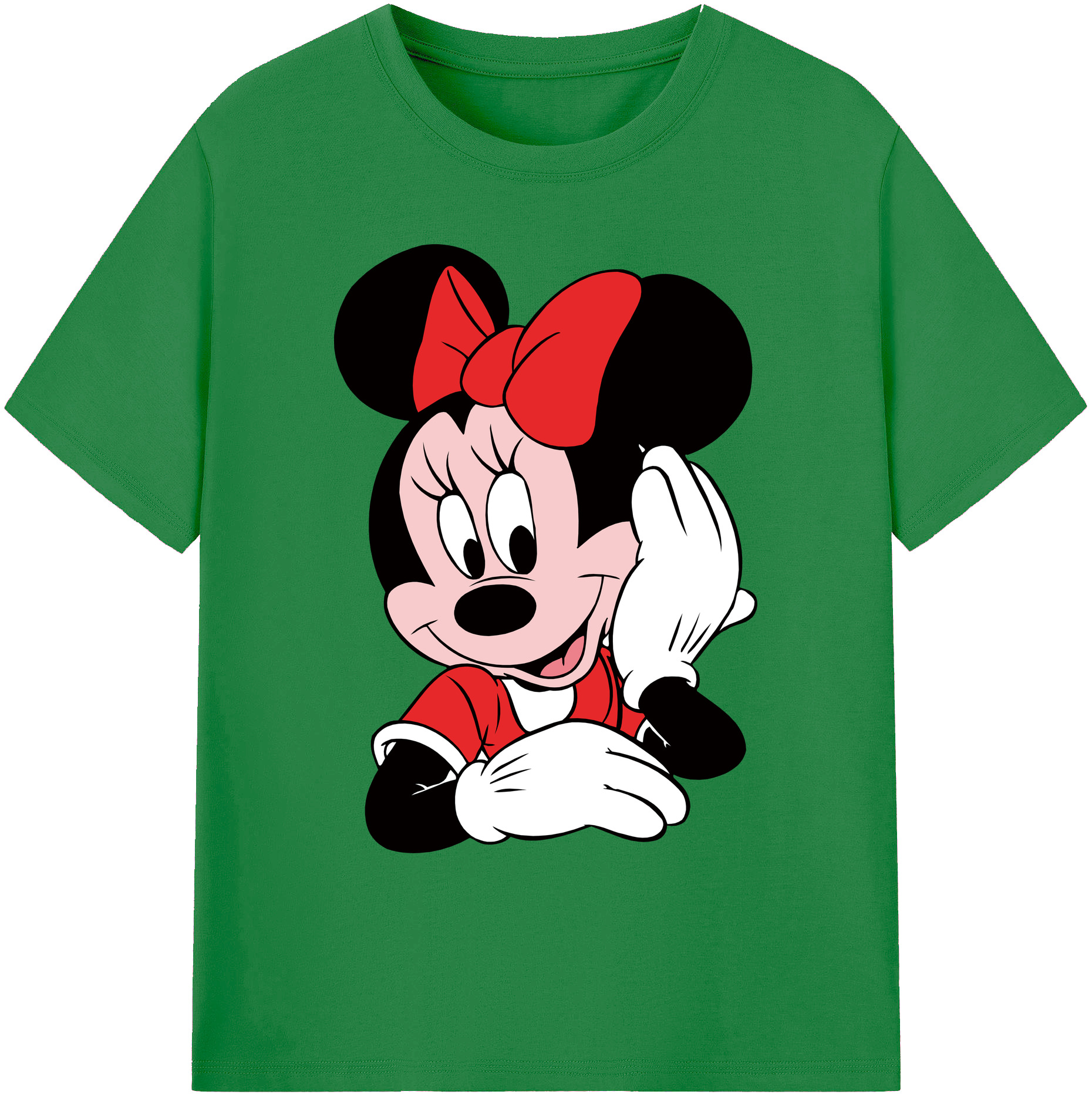 ミッキーマウス Mickey Mouse 綿100％ メンズ半袖Tシャツ｜肌触りやわらか＆通気性
