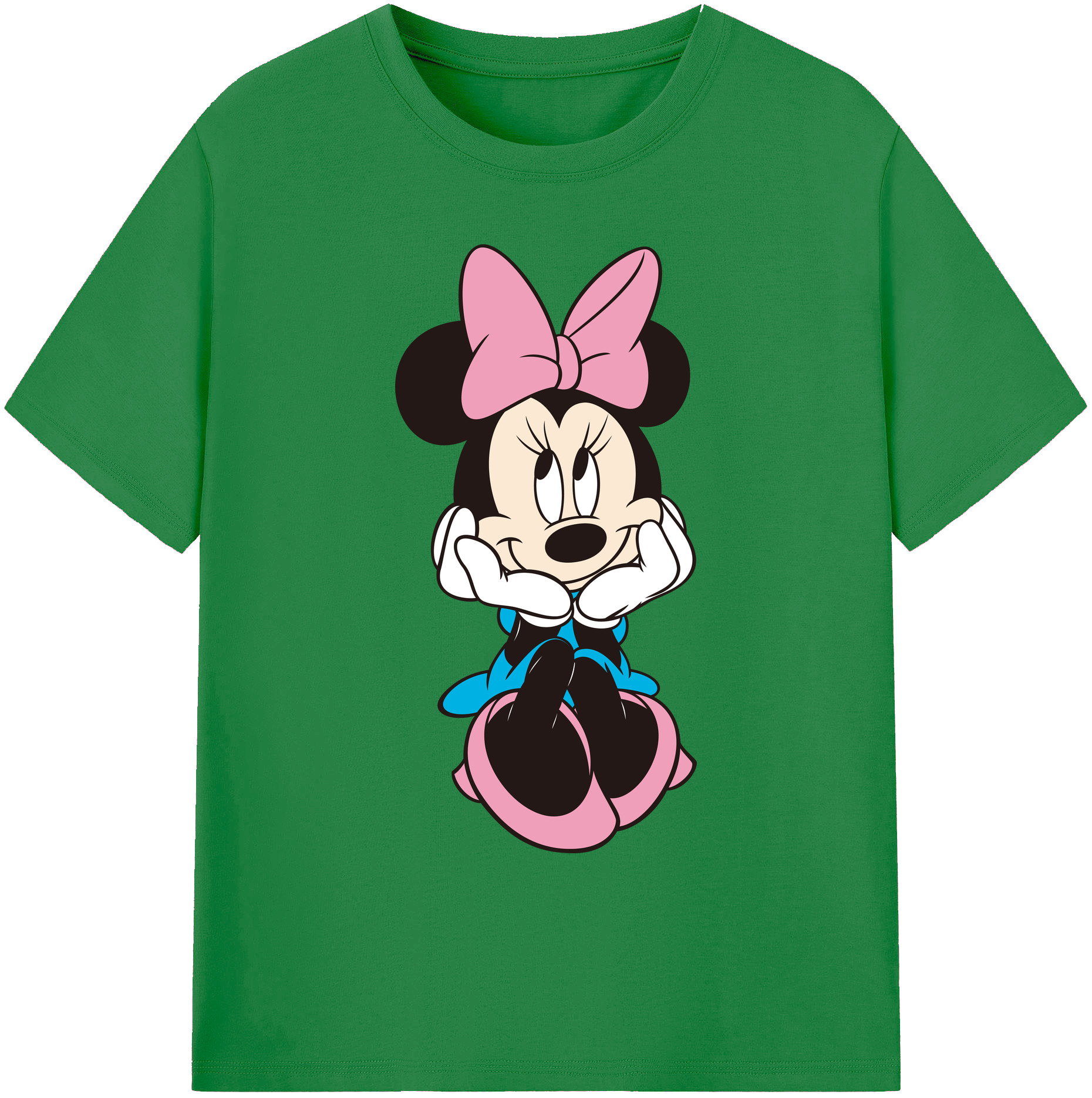 ミッキーマウス Mickey Mouse 綿100％ メンズ半袖Tシャツ｜肌触りやわらか＆通気性