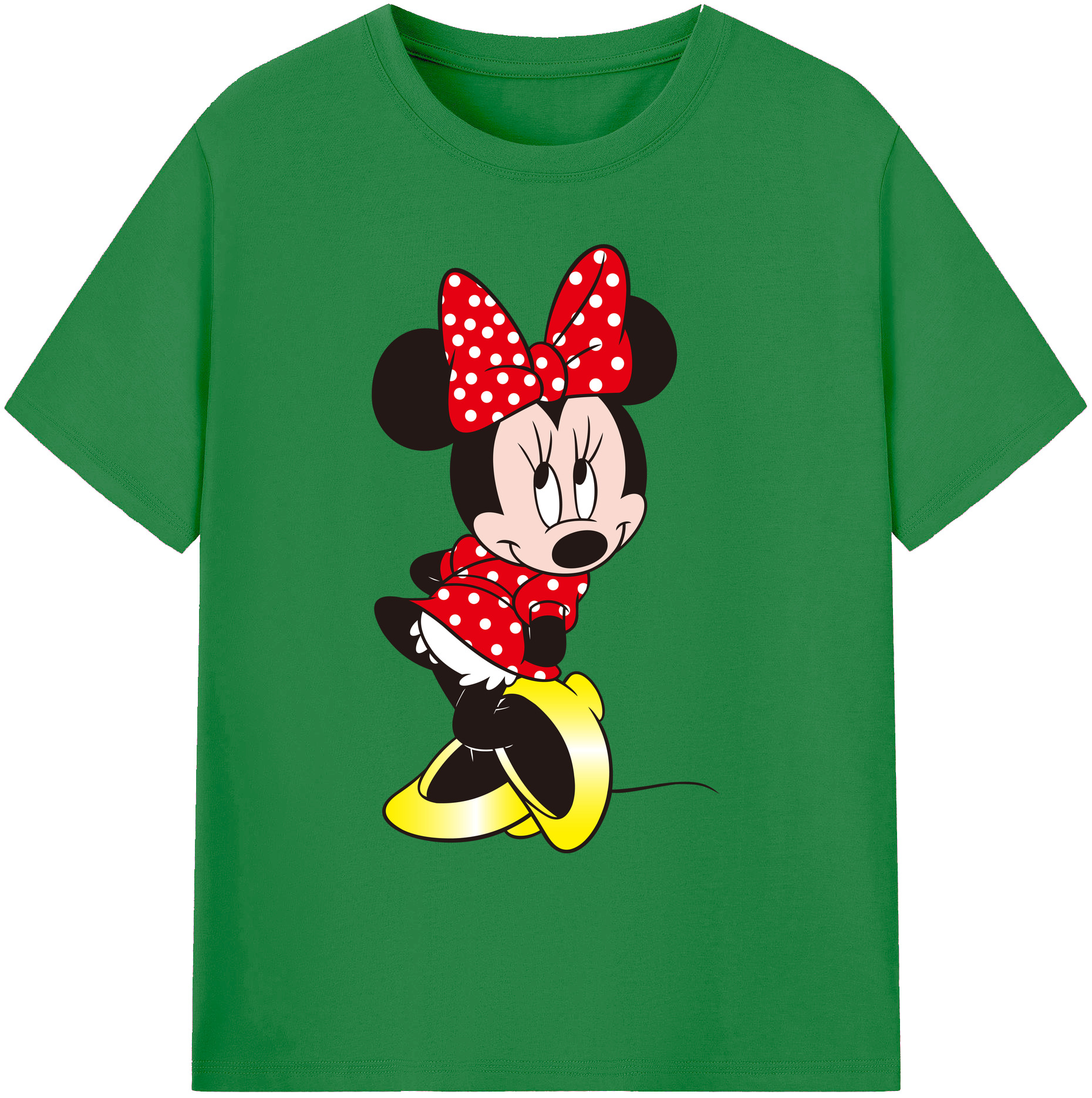 ミッキーマウス Mickey Mouse 綿100％ メンズ半袖Tシャツ｜肌触りやわらか＆通気性
