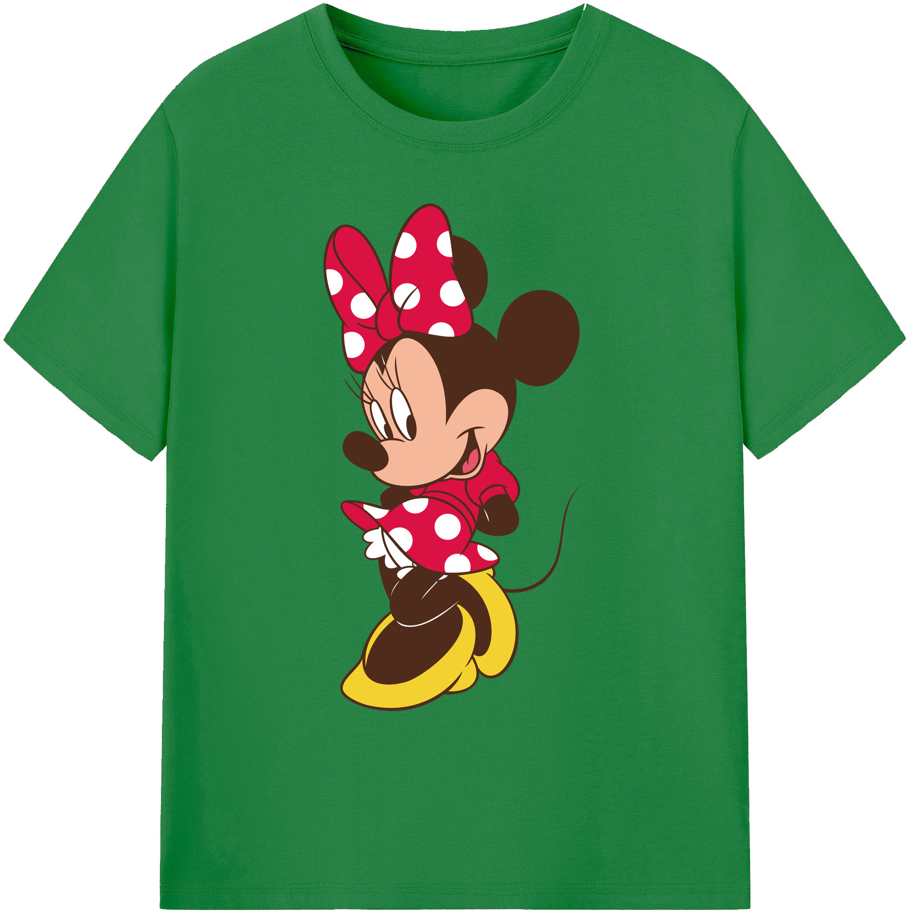 ミッキーマウス Mickey Mouse 綿100％ メンズ半袖Tシャツ｜肌触りやわらか＆通気性