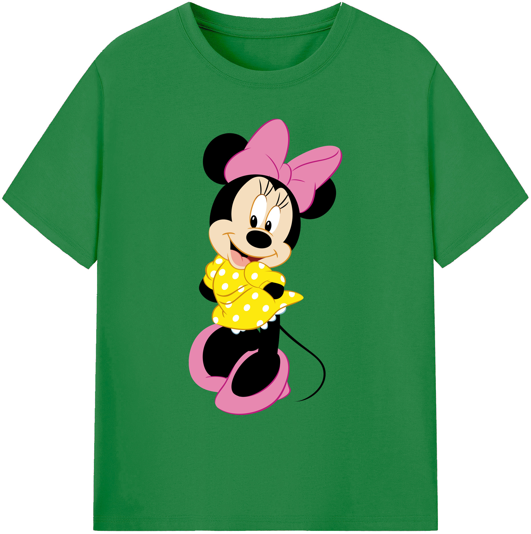 ミッキーマウス Mickey Mouse 綿100％ メンズ半袖Tシャツ｜肌触りやわらか＆通気性