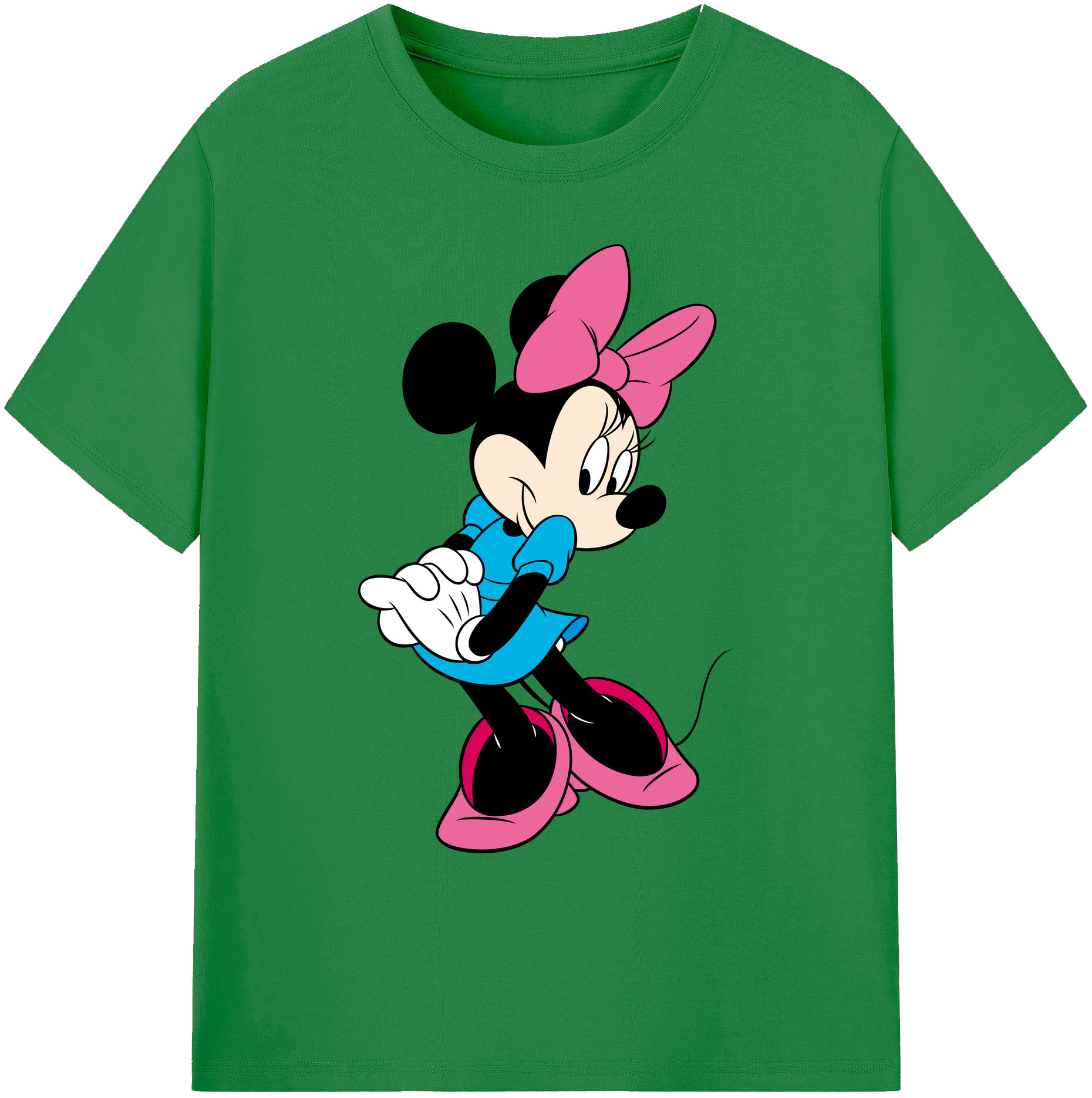ミッキーマウス Mickey Mouse 綿100％ メンズ半袖Tシャツ｜肌触りやわらか＆通気性