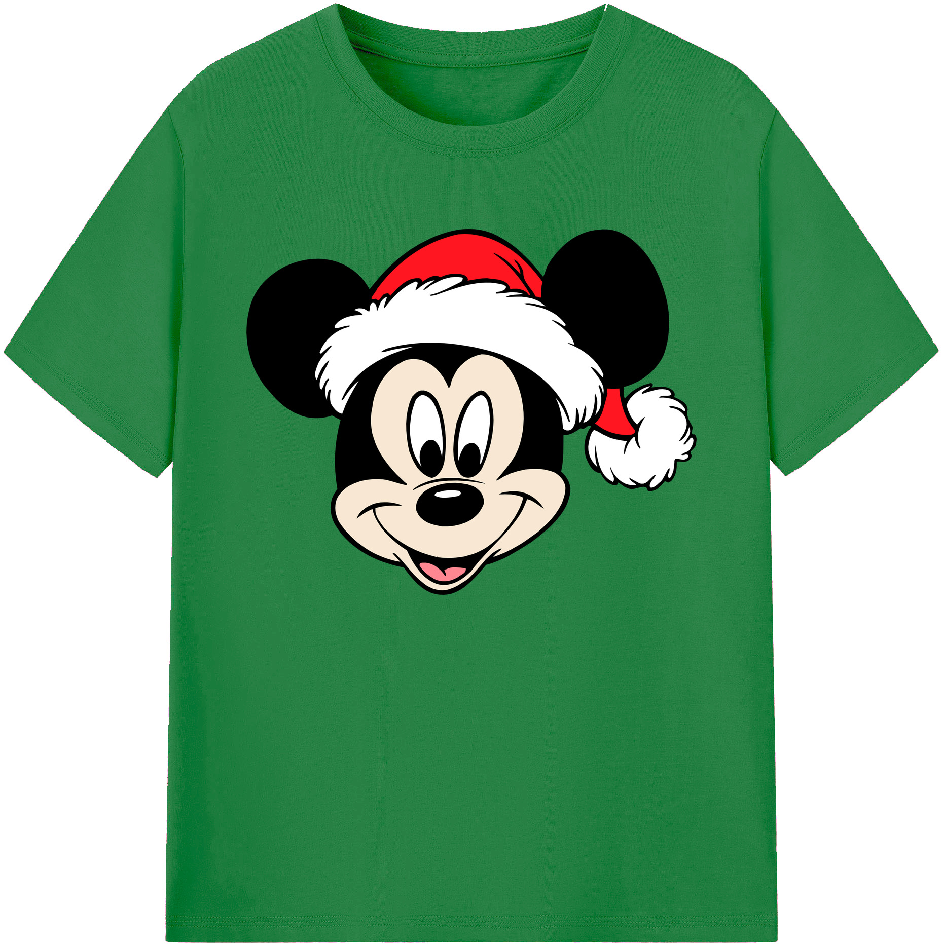 ミッキーマウス Mickey Mouse 綿100％ メンズ半袖Tシャツ｜肌触りやわらか＆通気性